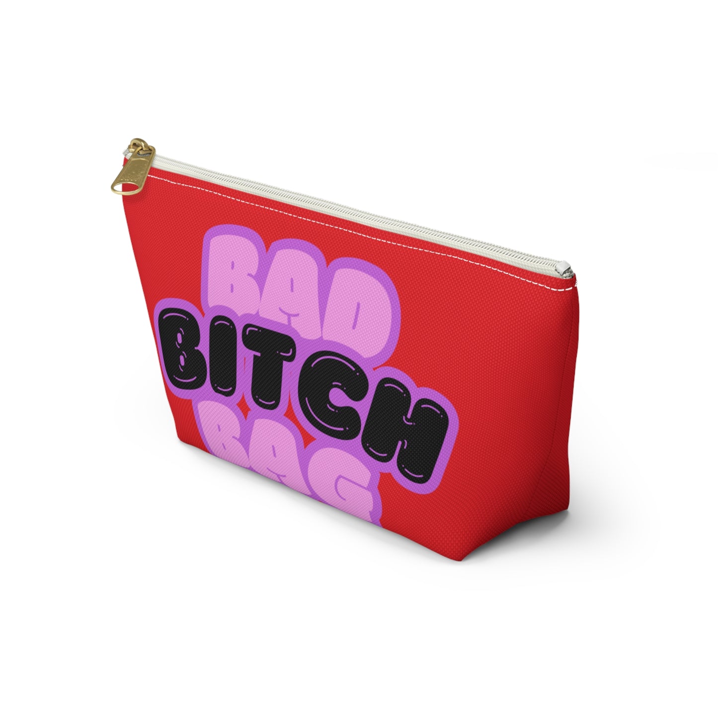 Bad Bitch Accessory Pouch : Red