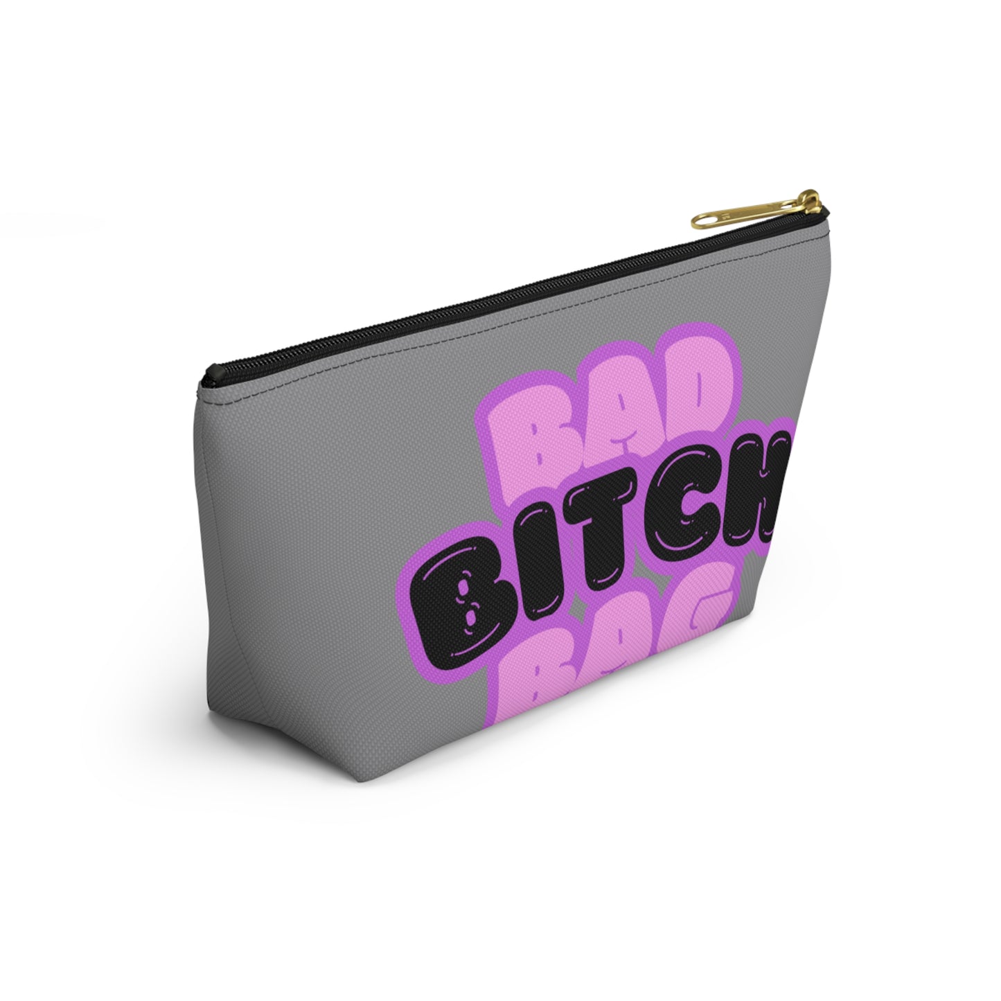 Bad Bitch Accessory Pouch : Grey