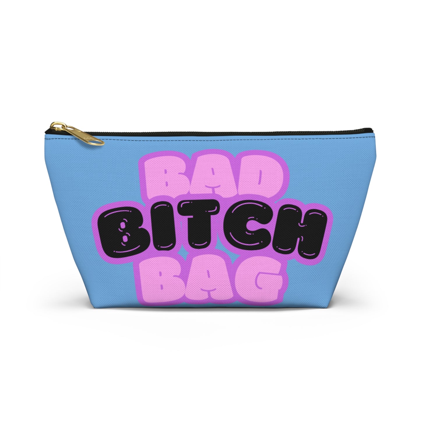 Bad Bitch Accessory Pouch : Light Blue