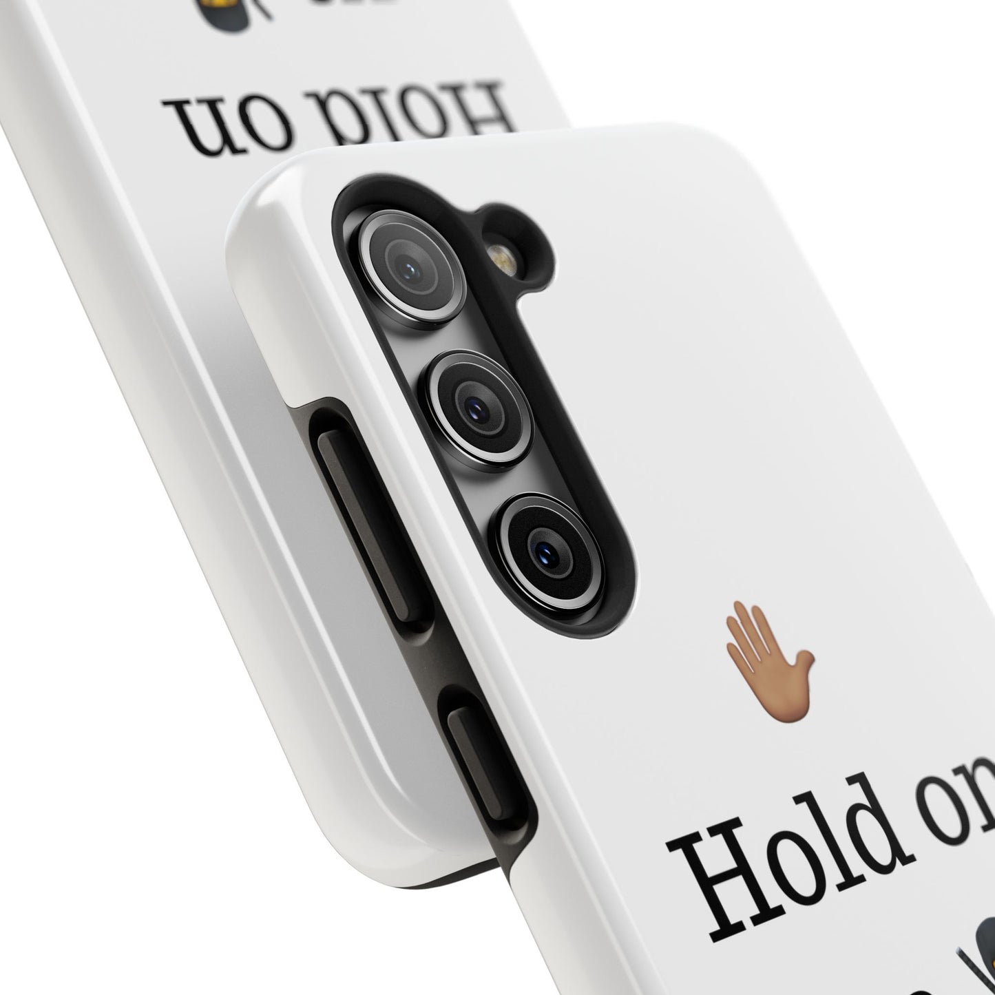 Hold on ya man calling phone case