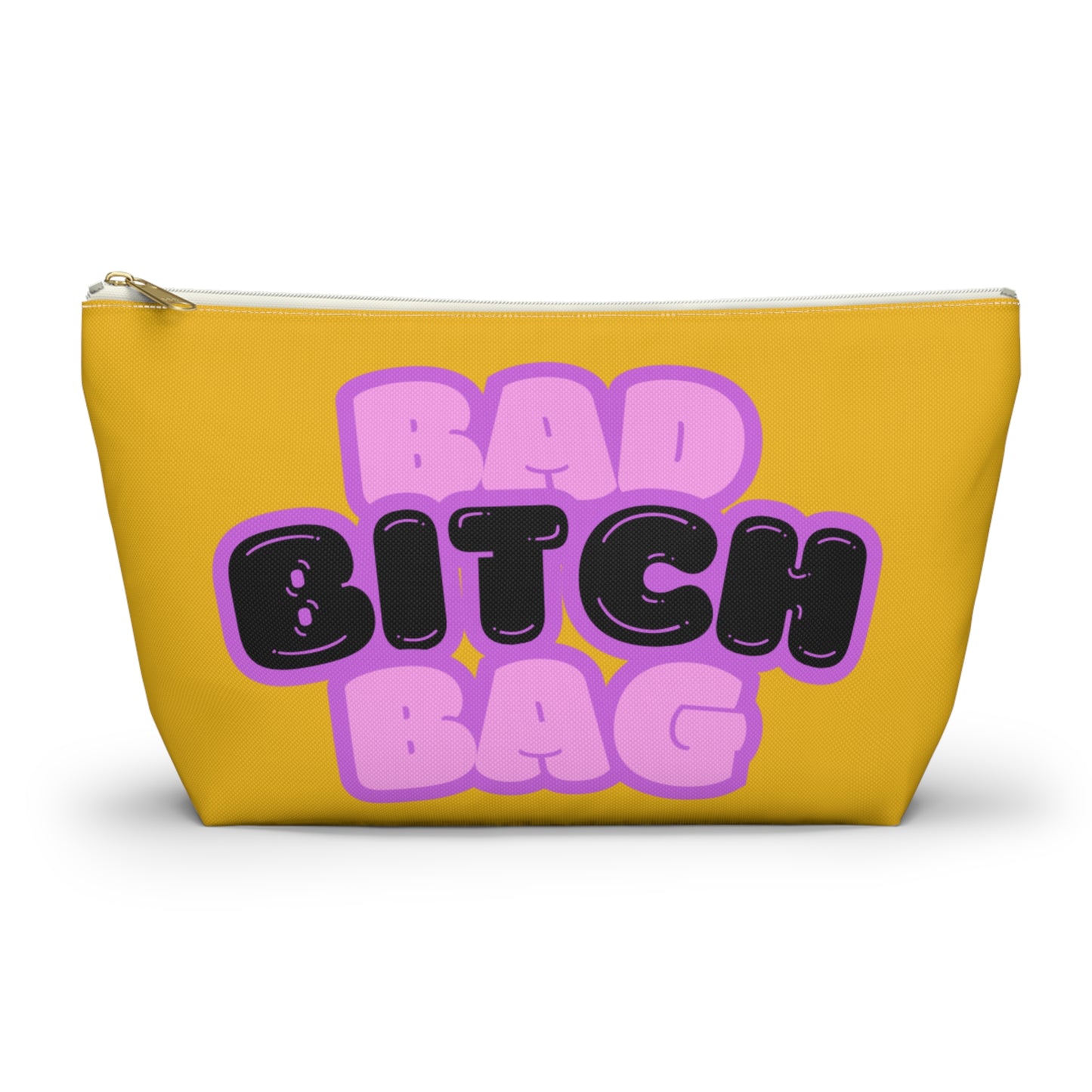 Bad Bitch Accessory Pouch : Yellow