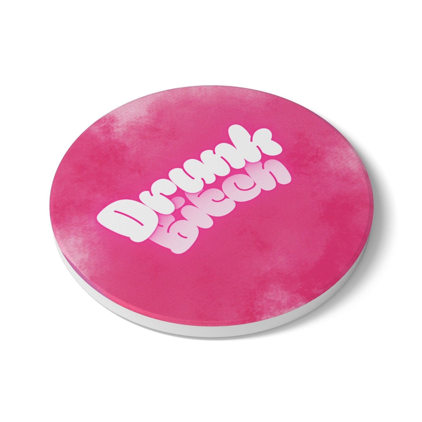 Ceramic Coaster - Drunk Bitch