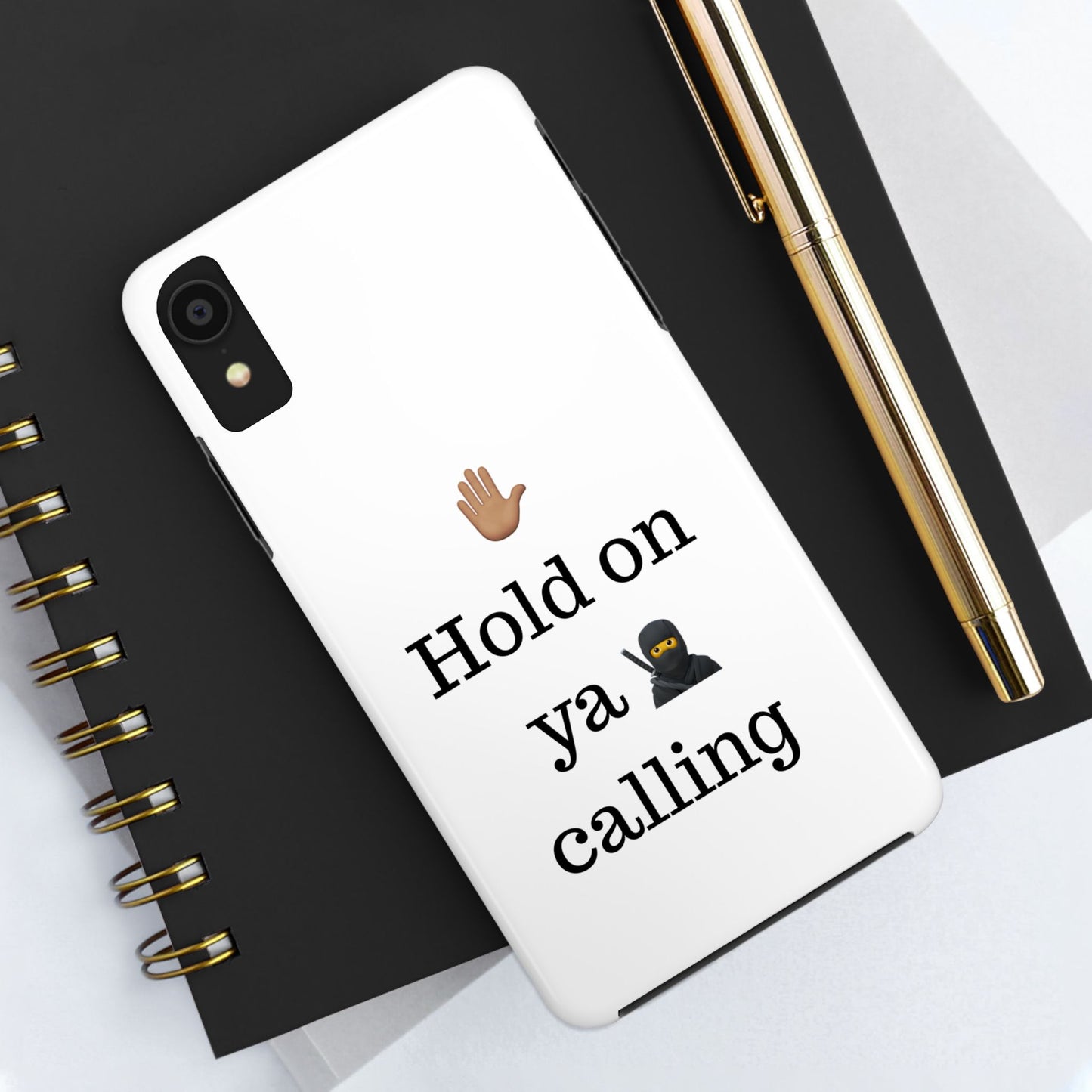 Hold on ya man calling phone case