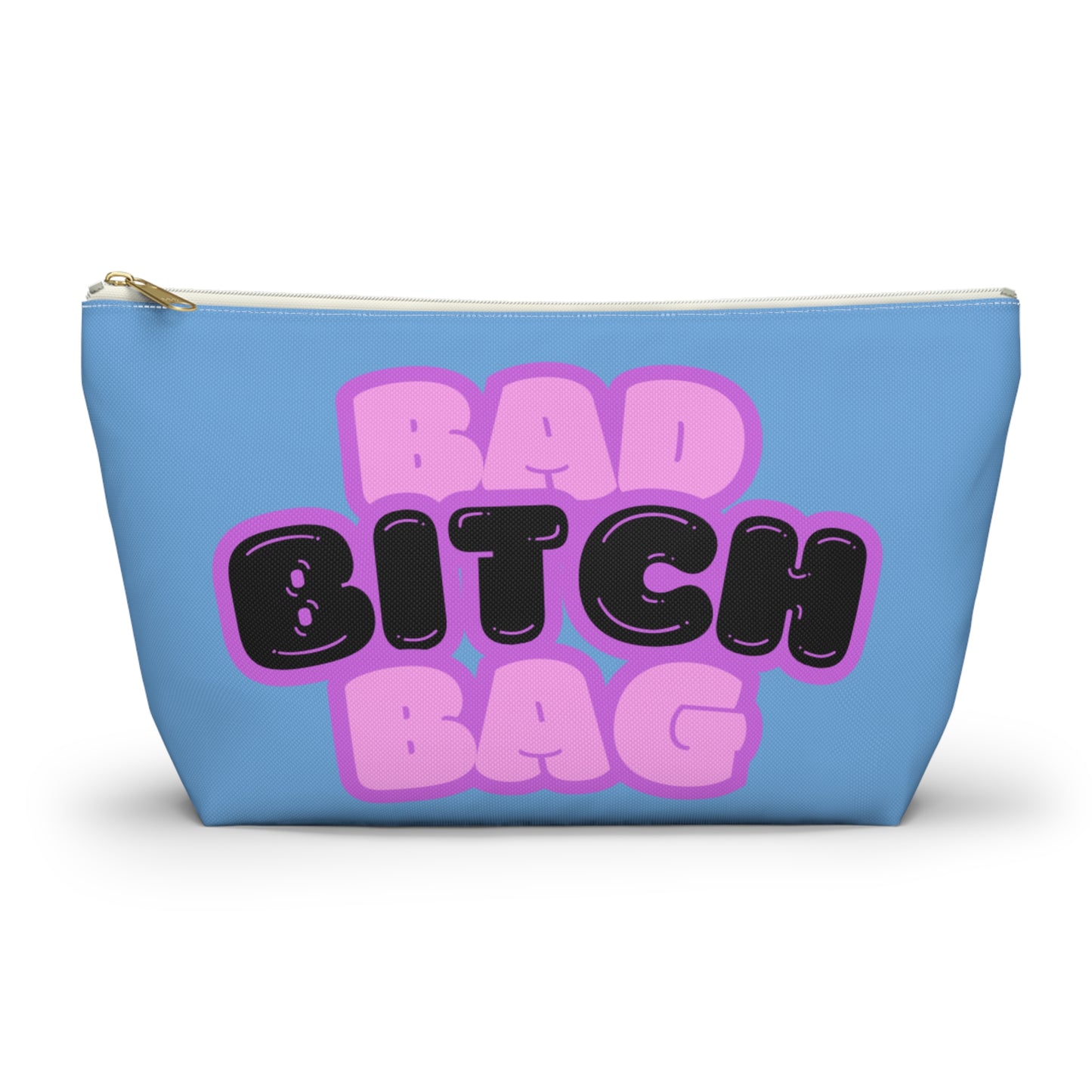 Bad Bitch Accessory Pouch : Light Blue