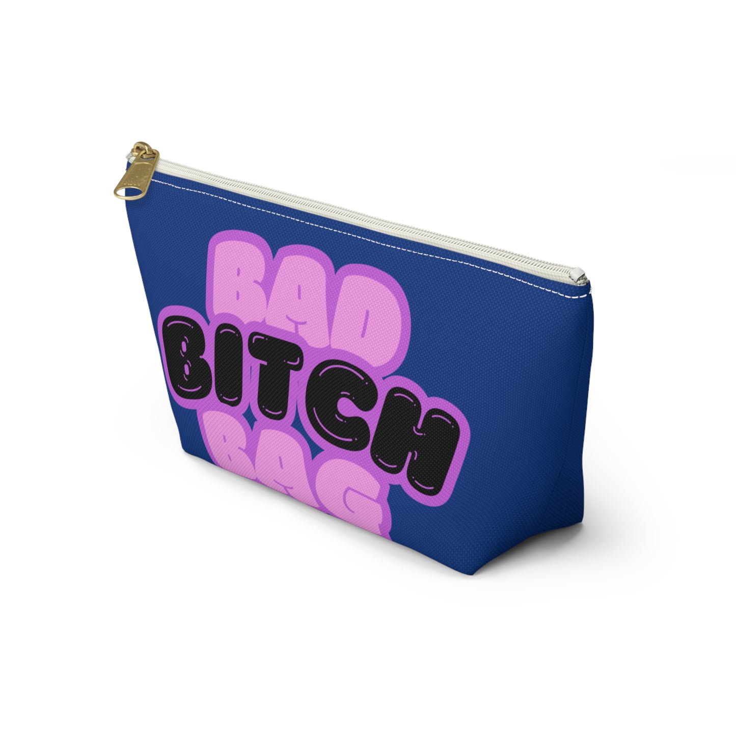 Bad Bitch Accessory Pouch : Dark Blue