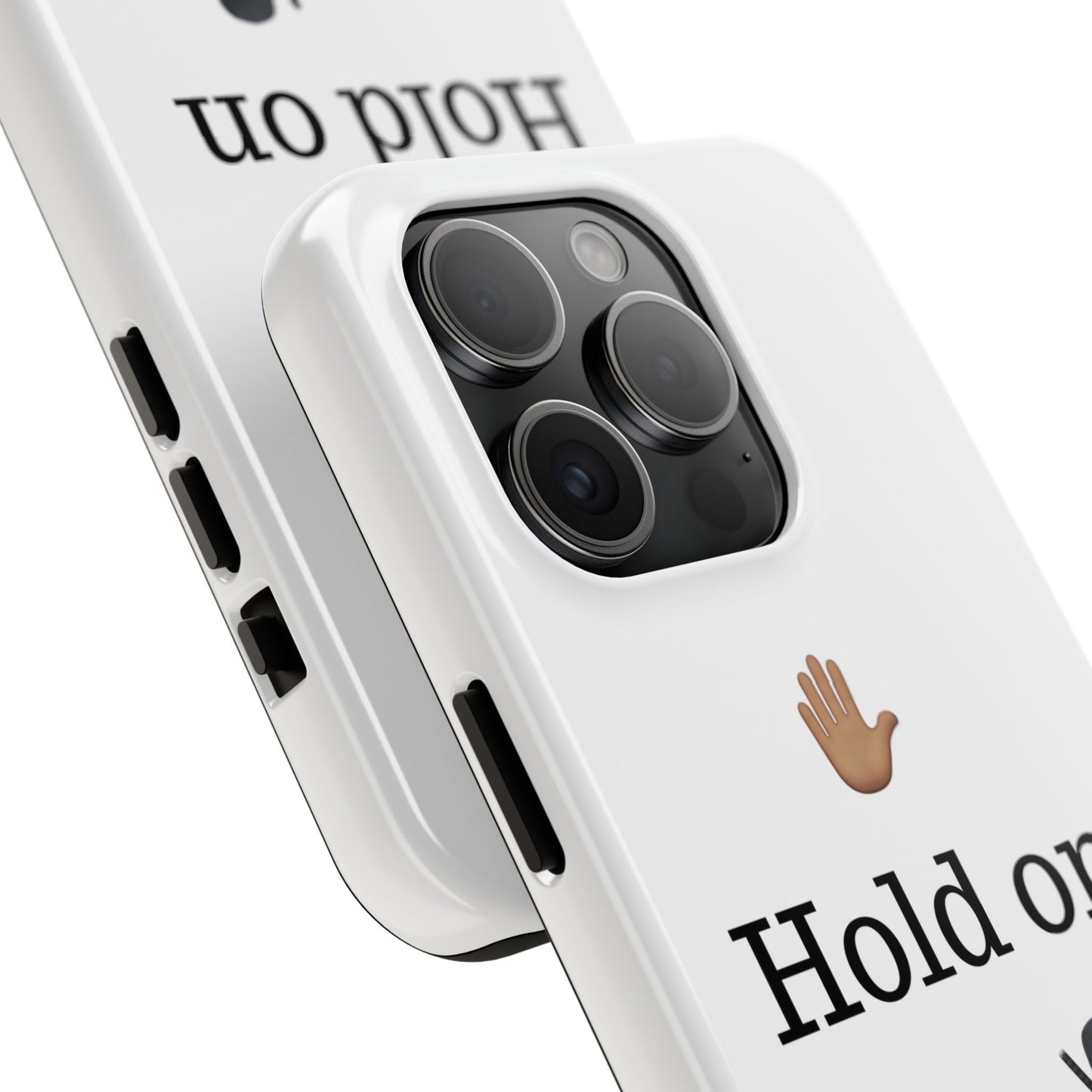 Hold on ya man calling phone case
