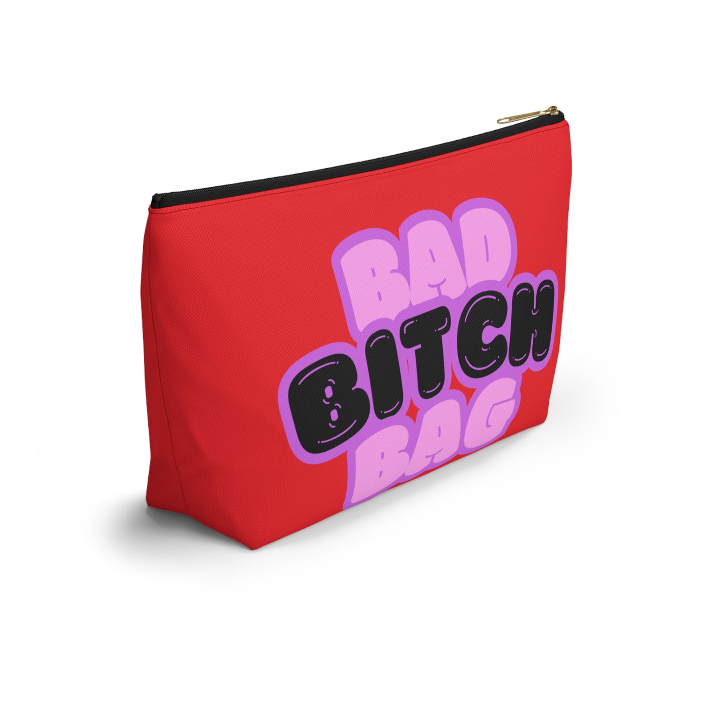 Bad Bitch Accessory Pouch : Red