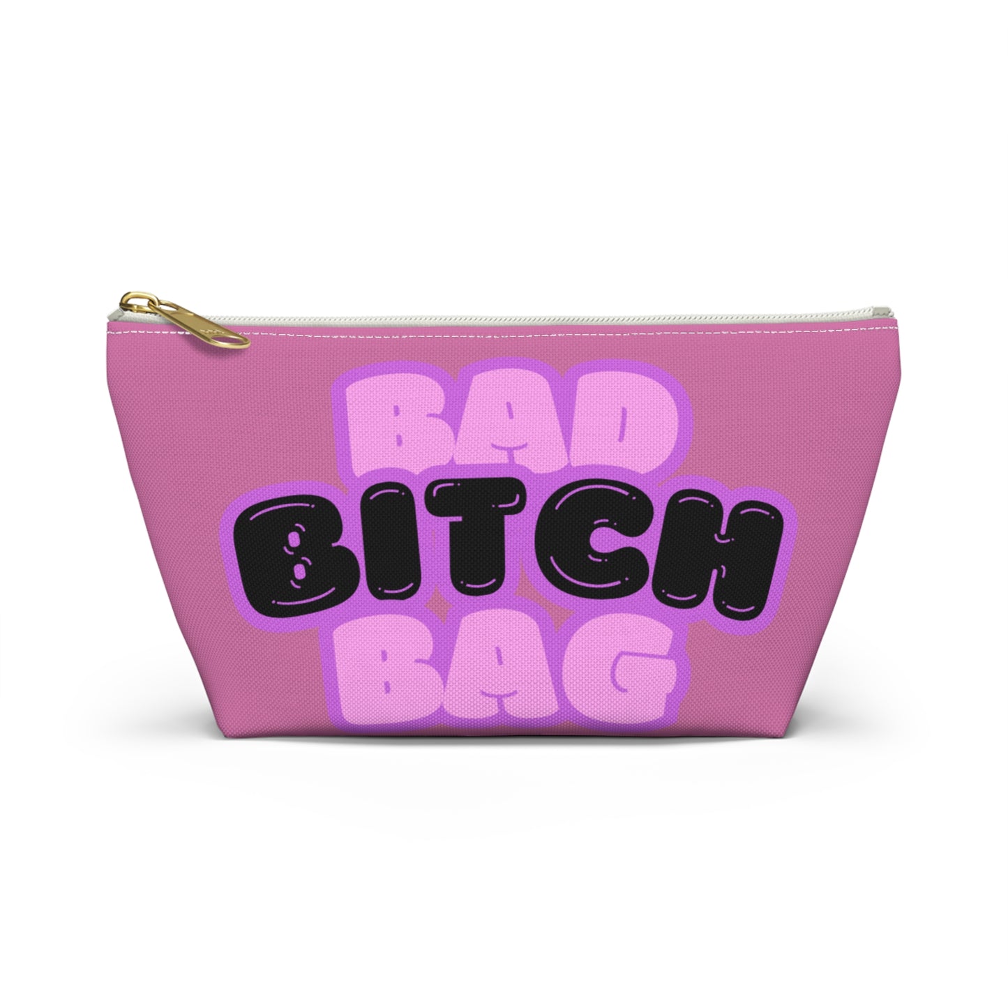 Bad Bitch Accessory Pouch : Light Pink