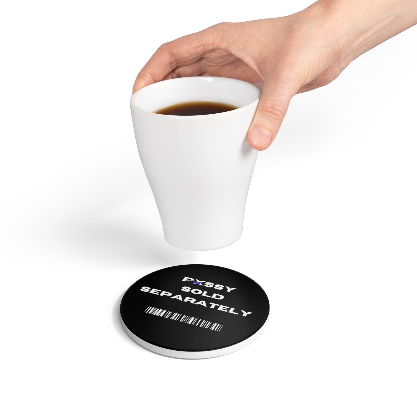 Ceramic Coaster - PxSSY Sold Separately