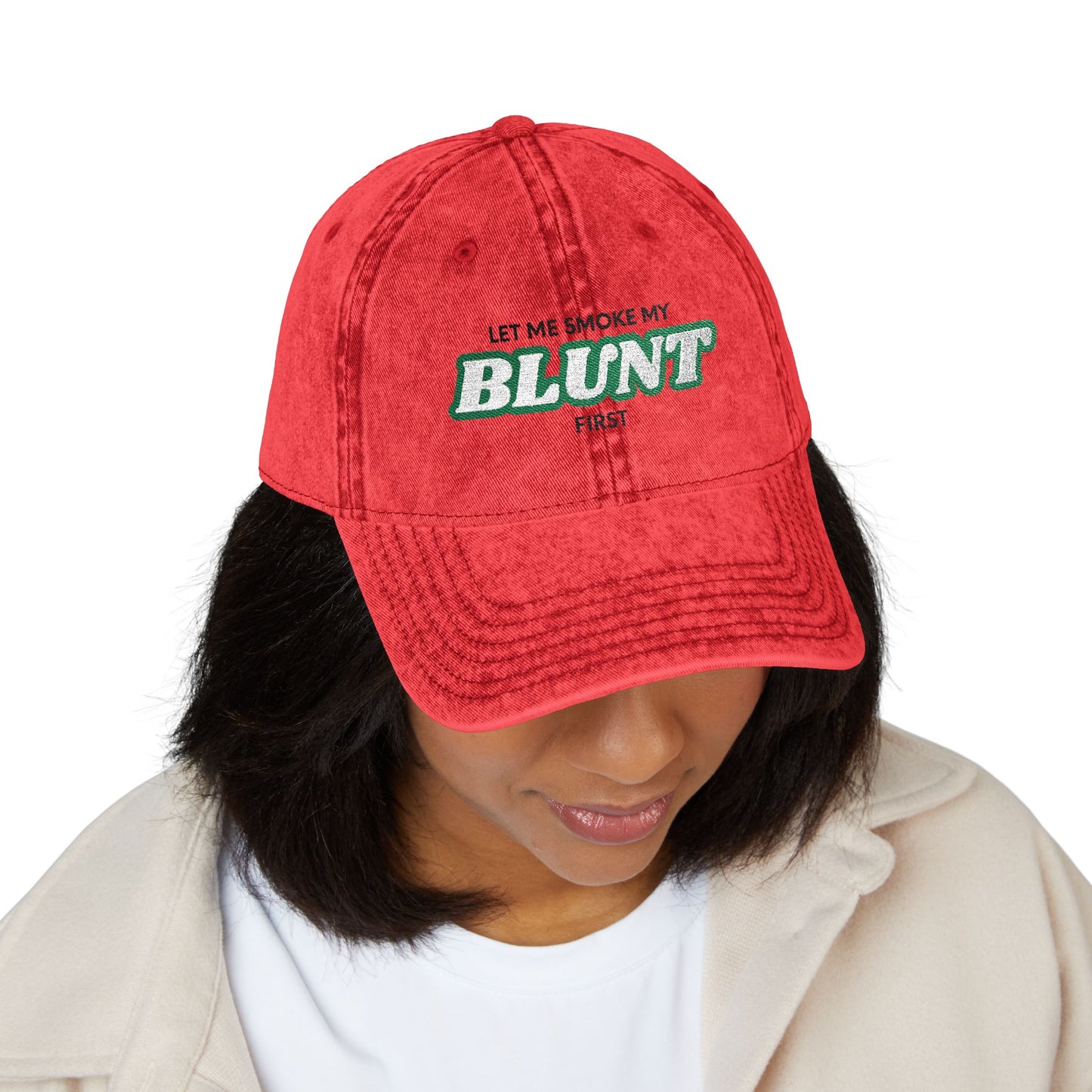 “Let Me Smoke” Cap (Embroidery)