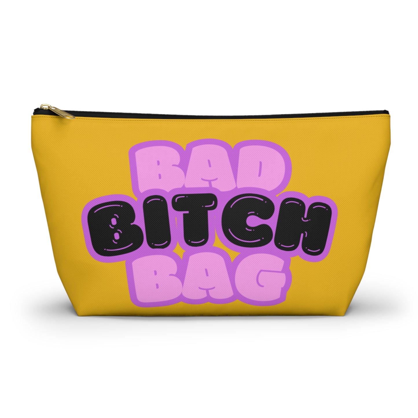 Bad Bitch Accessory Pouch : Yellow