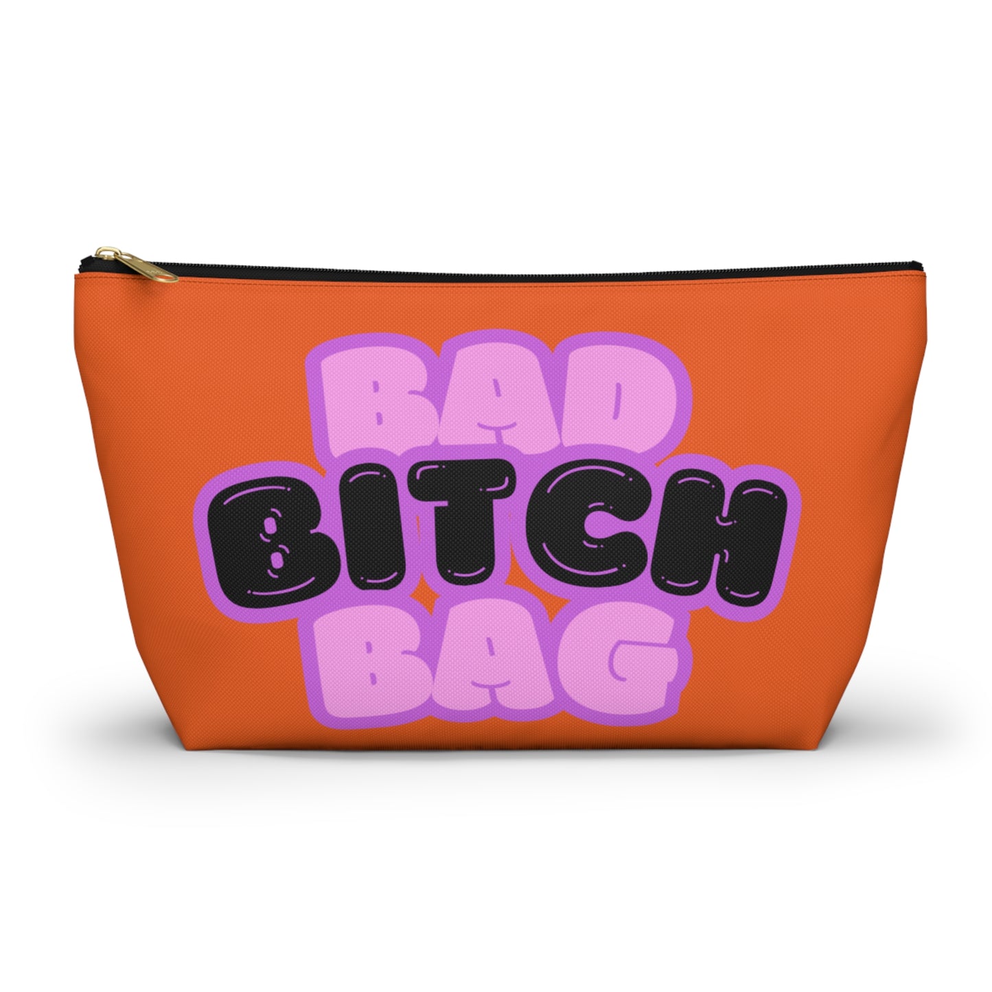 Bad Bitch Accessory Pouch : Orange