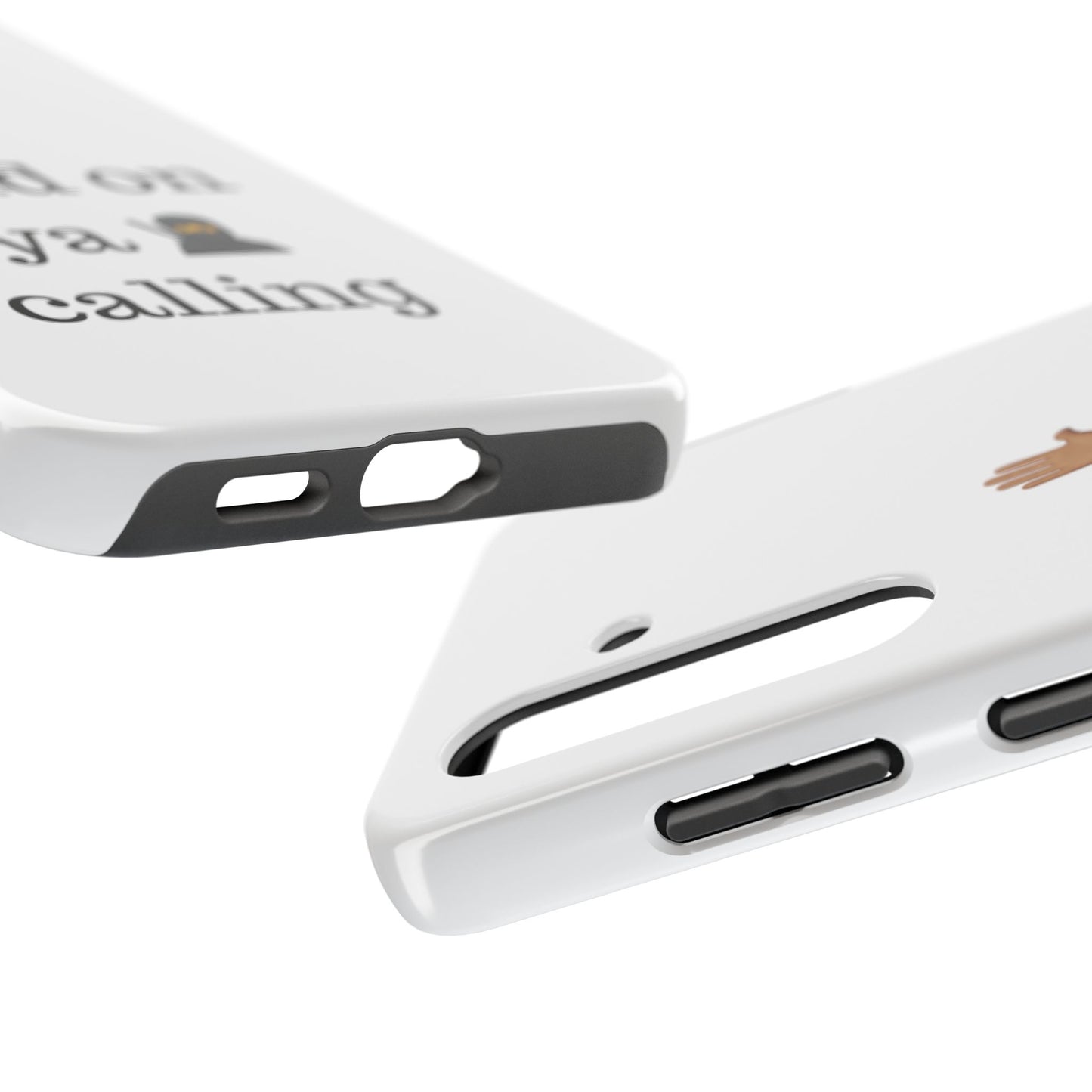 Hold on ya man calling phone case
