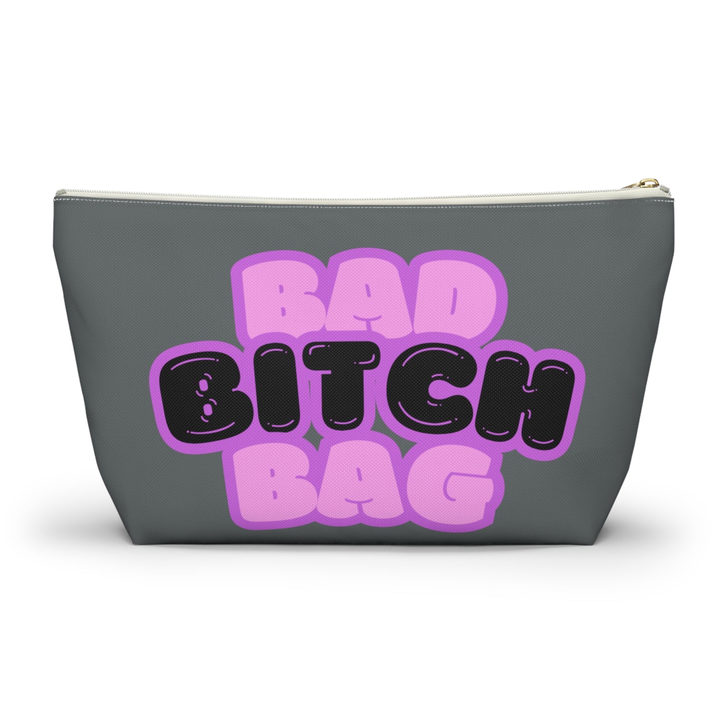 Bad Bitch Accessory Pouch : Dark Grey