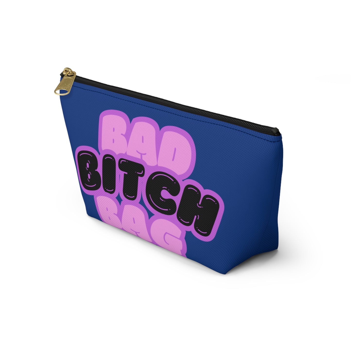 Bad Bitch Accessory Pouch : Dark Blue