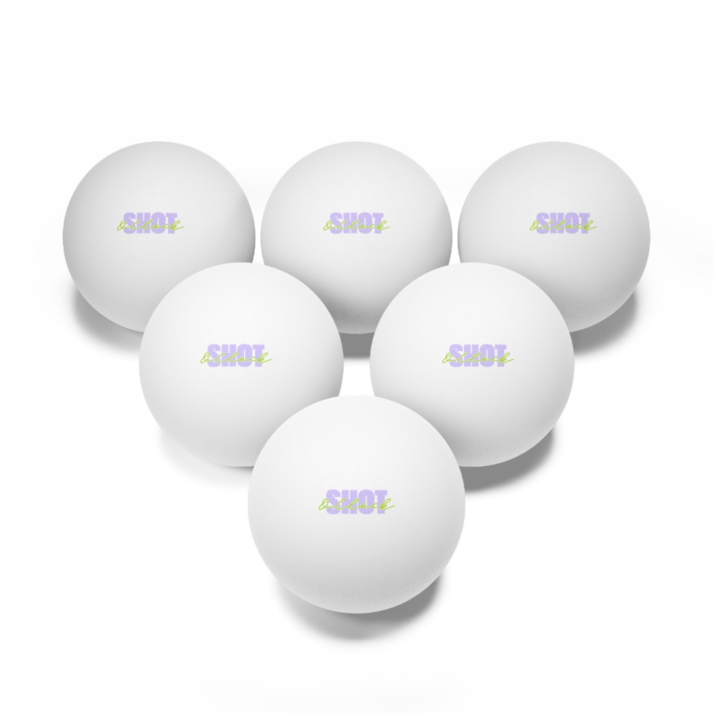 Drinking Game Ping Pong Balls : Shot O’clock