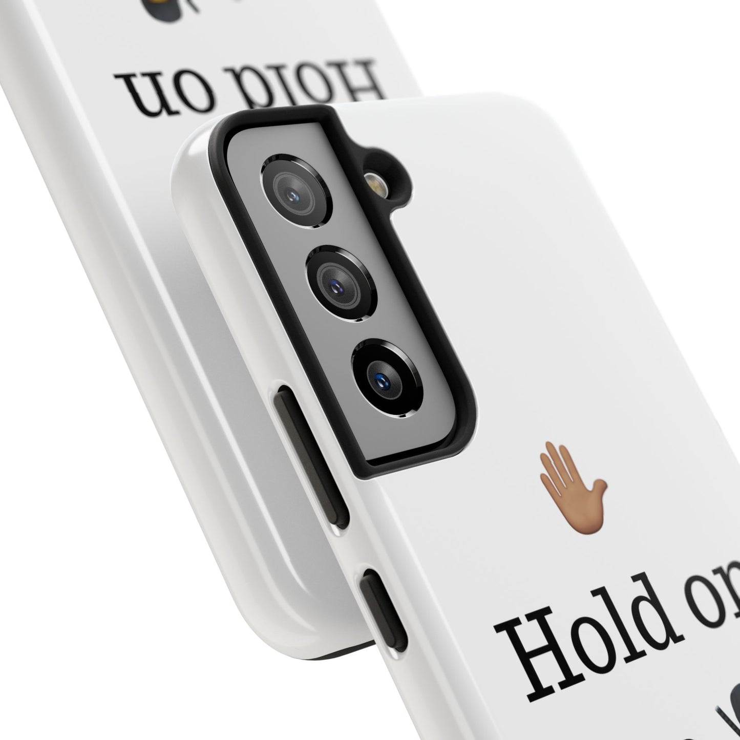 Hold on ya man calling phone case