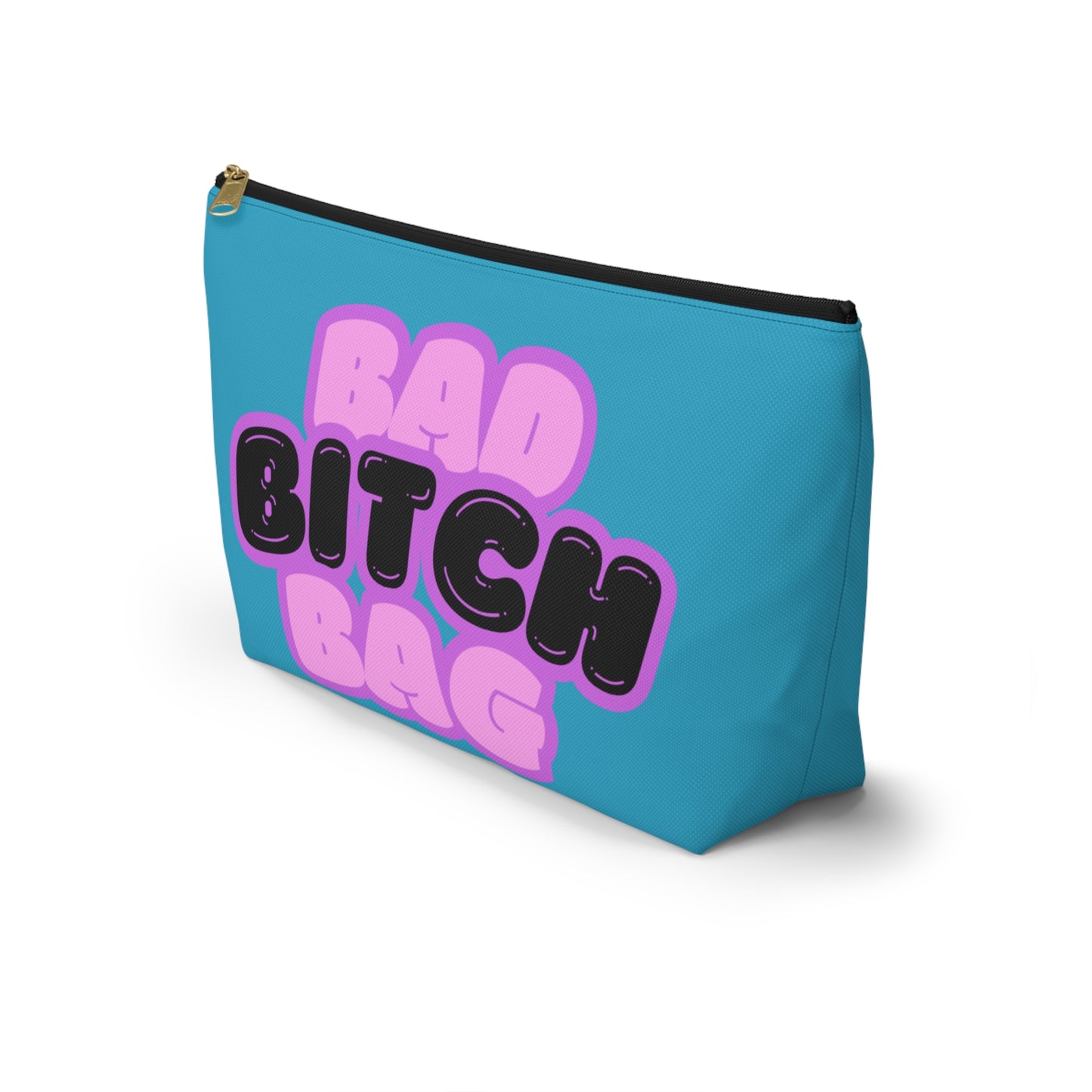 Bad Bitch Accessory Pouch : Turquoise