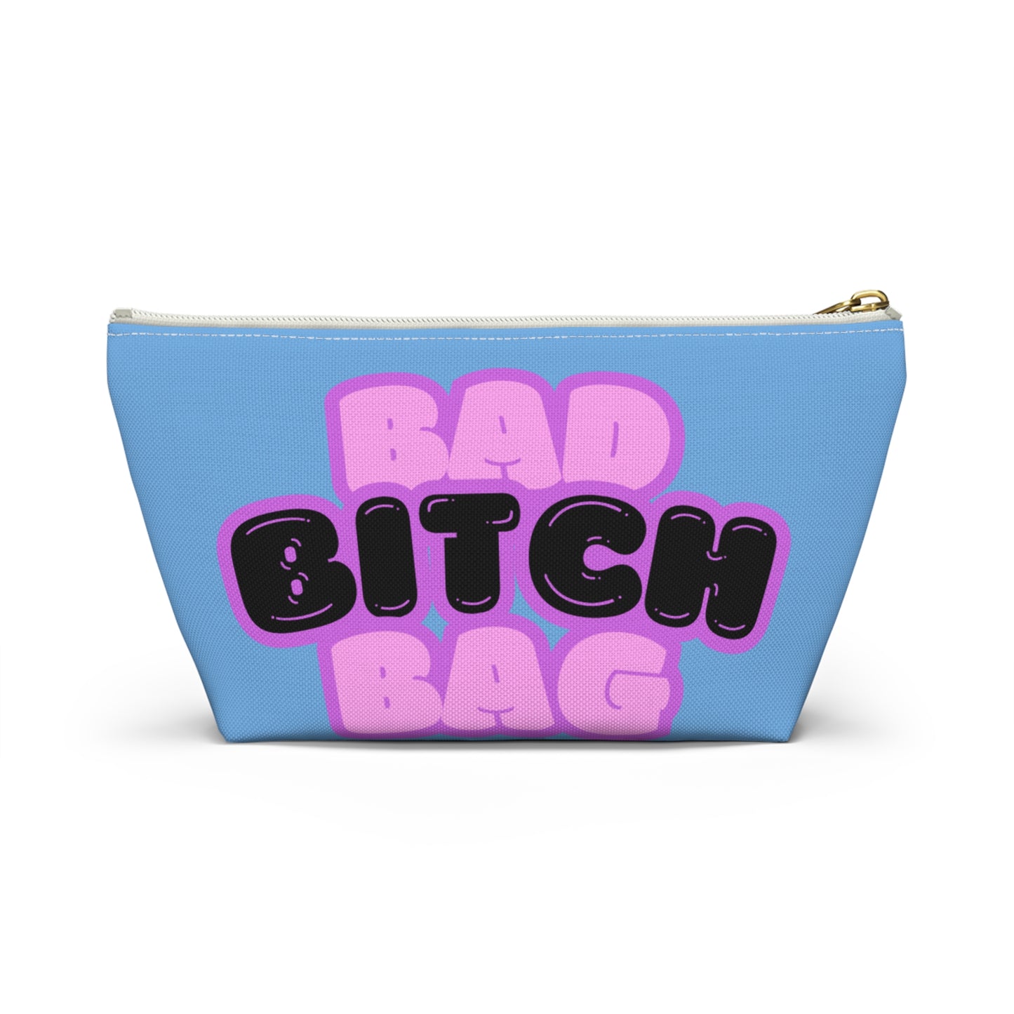 Bad Bitch Accessory Pouch : Light Blue