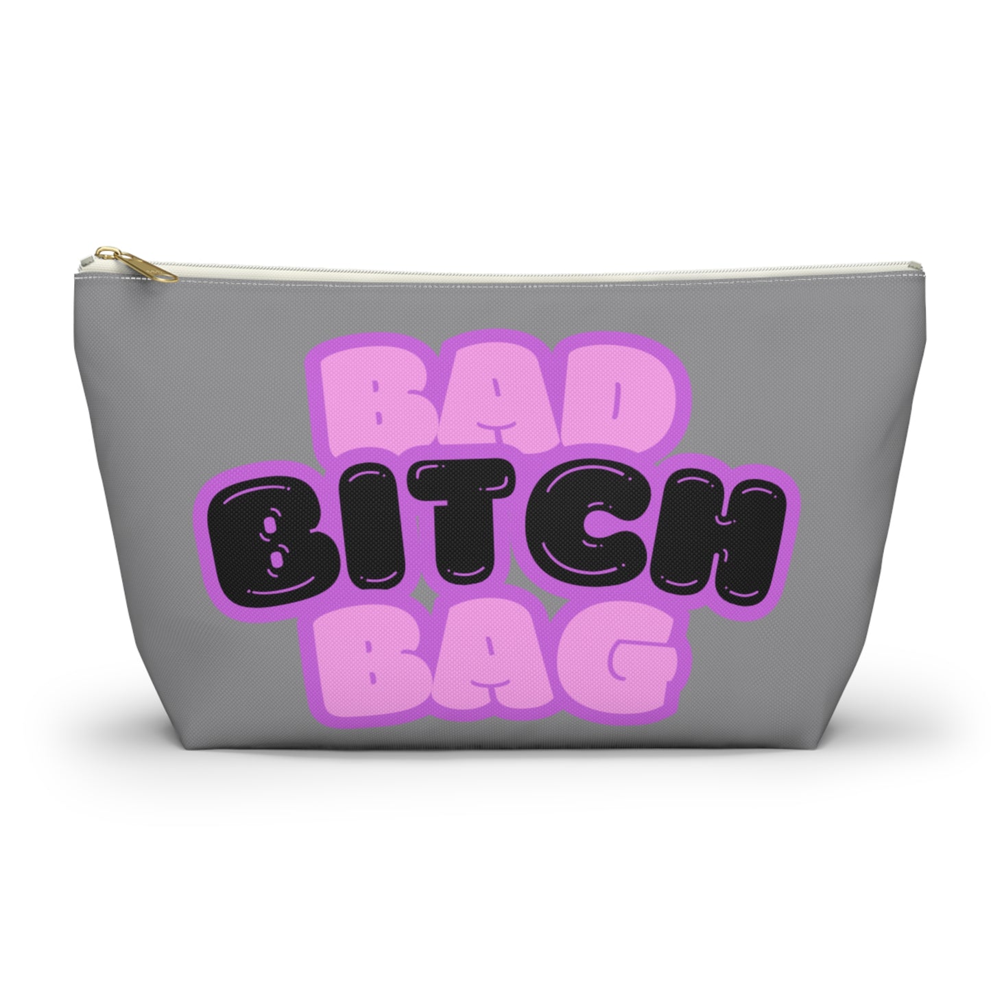 Bad Bitch Accessory Pouch : Grey