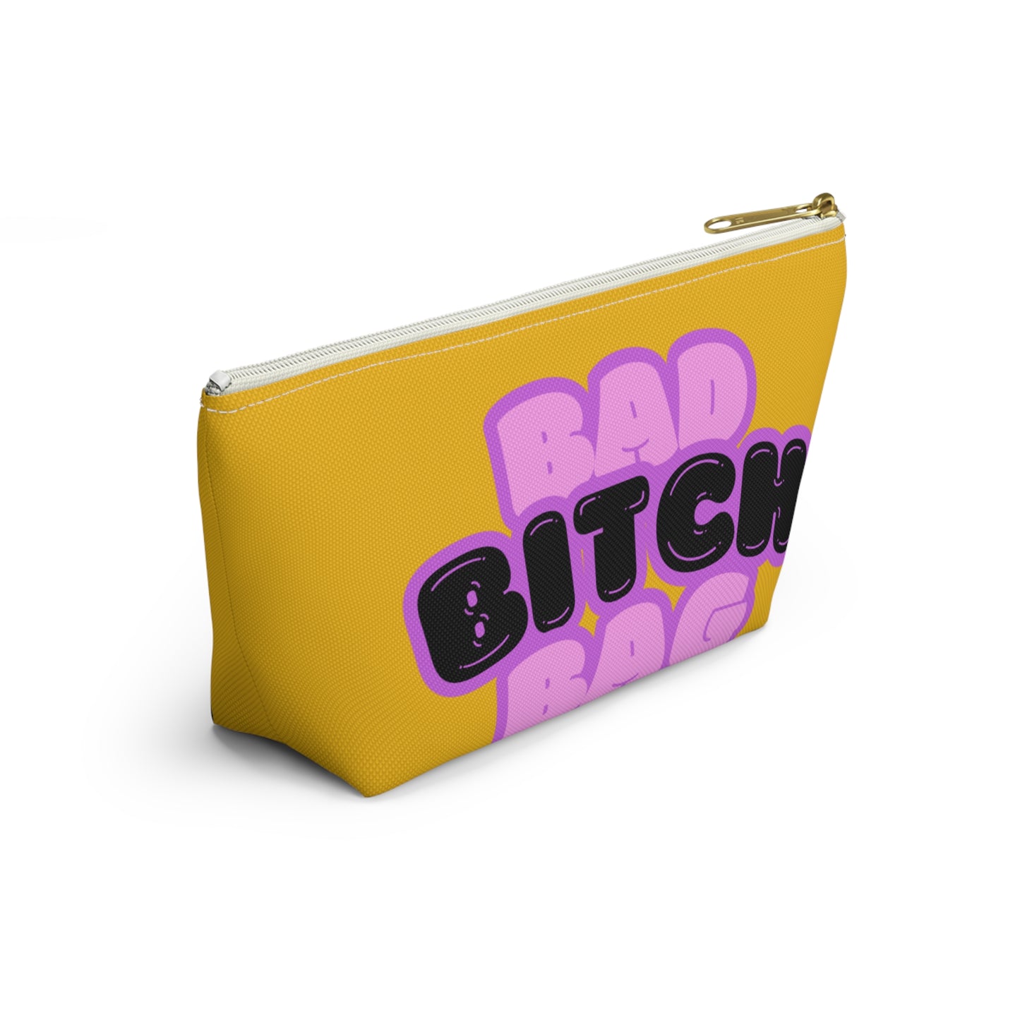 Bad Bitch Accessory Pouch : Yellow