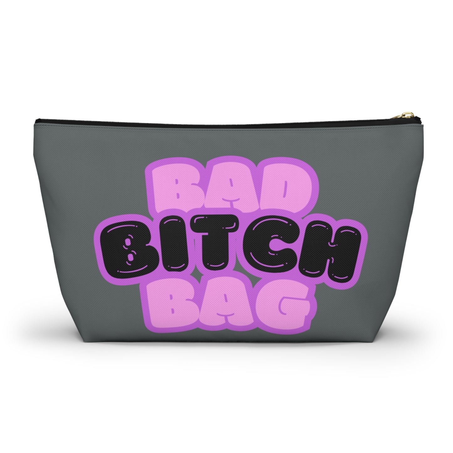 Bad Bitch Accessory Pouch : Dark Grey