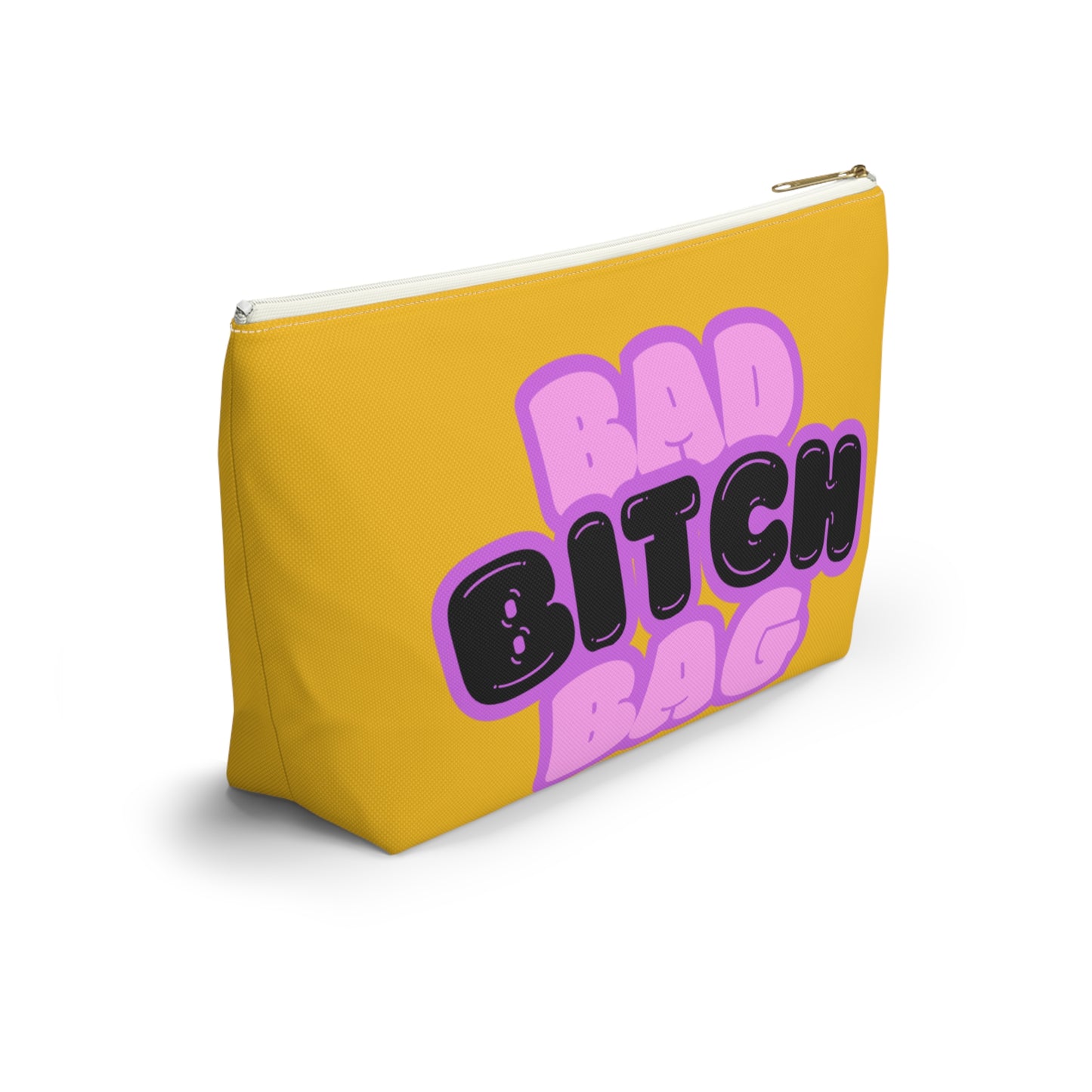 Bad Bitch Accessory Pouch : Yellow