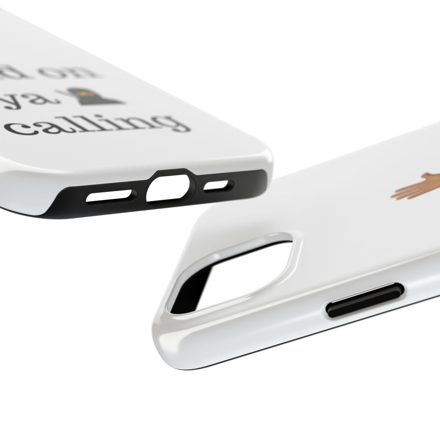 Hold on ya man calling phone case
