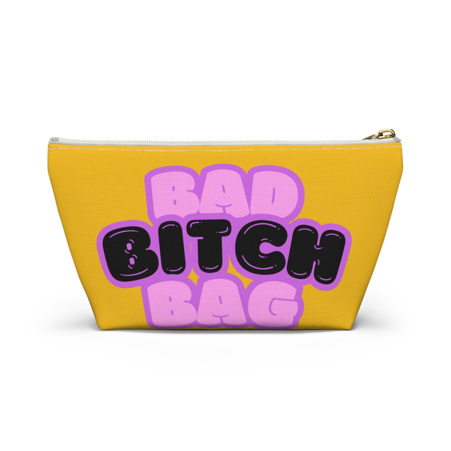 Bad Bitch Accessory Pouch : Yellow