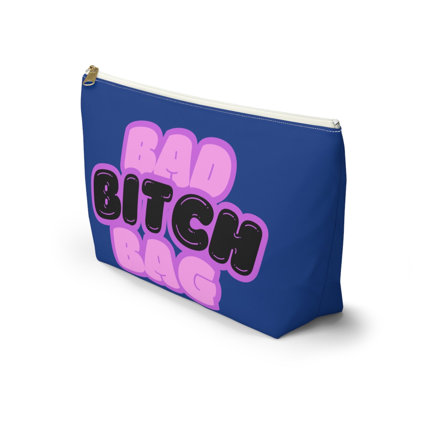 Bad Bitch Accessory Pouch : Dark Blue