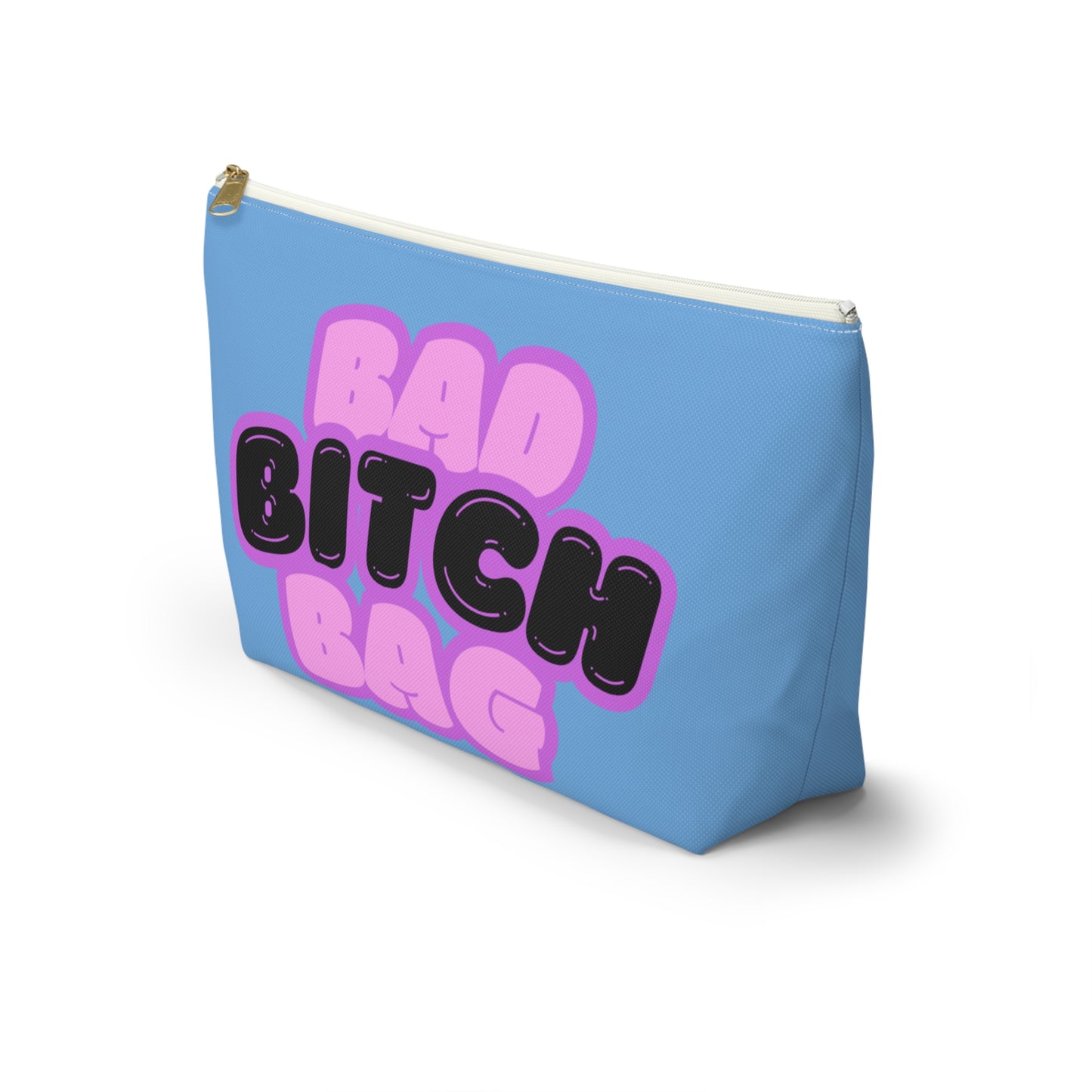 Bad Bitch Accessory Pouch : Light Blue