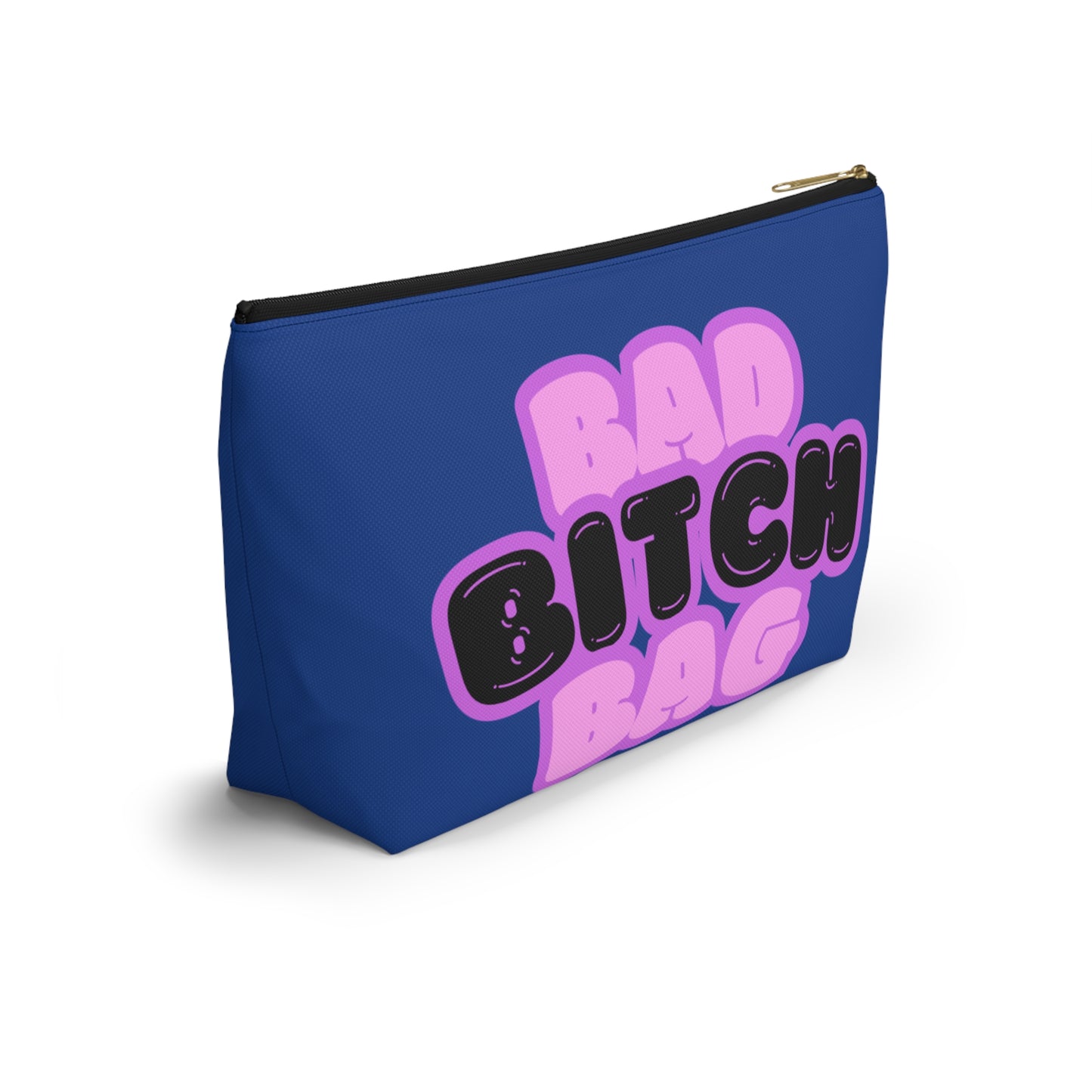 Bad Bitch Accessory Pouch : Dark Blue
