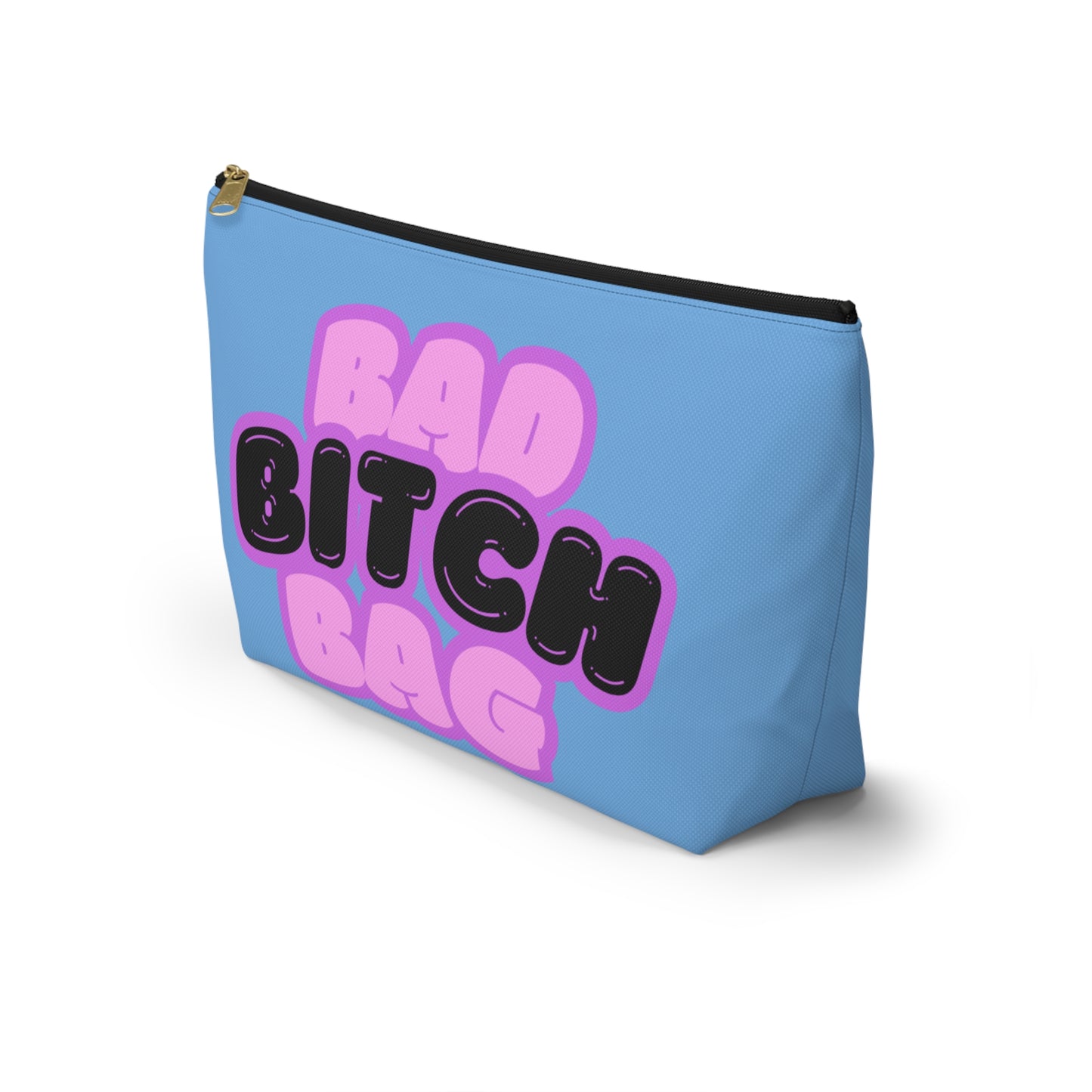 Bad Bitch Accessory Pouch : Light Blue