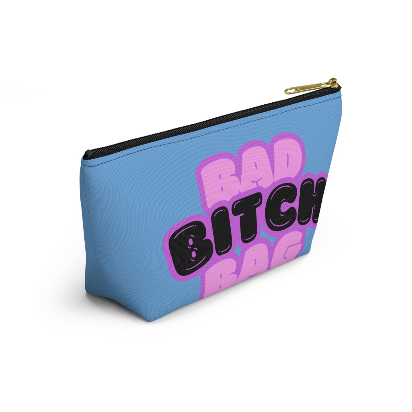 Bad Bitch Accessory Pouch : Light Blue