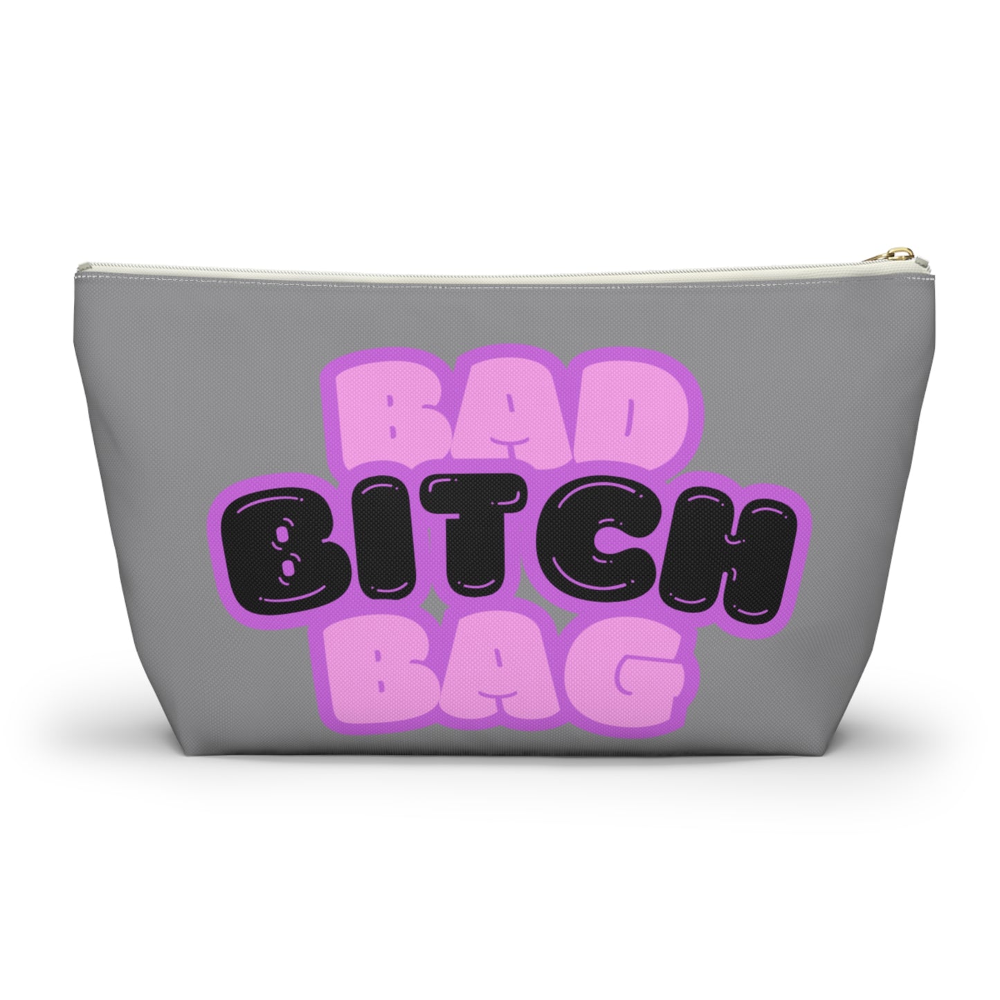 Bad Bitch Accessory Pouch : Grey