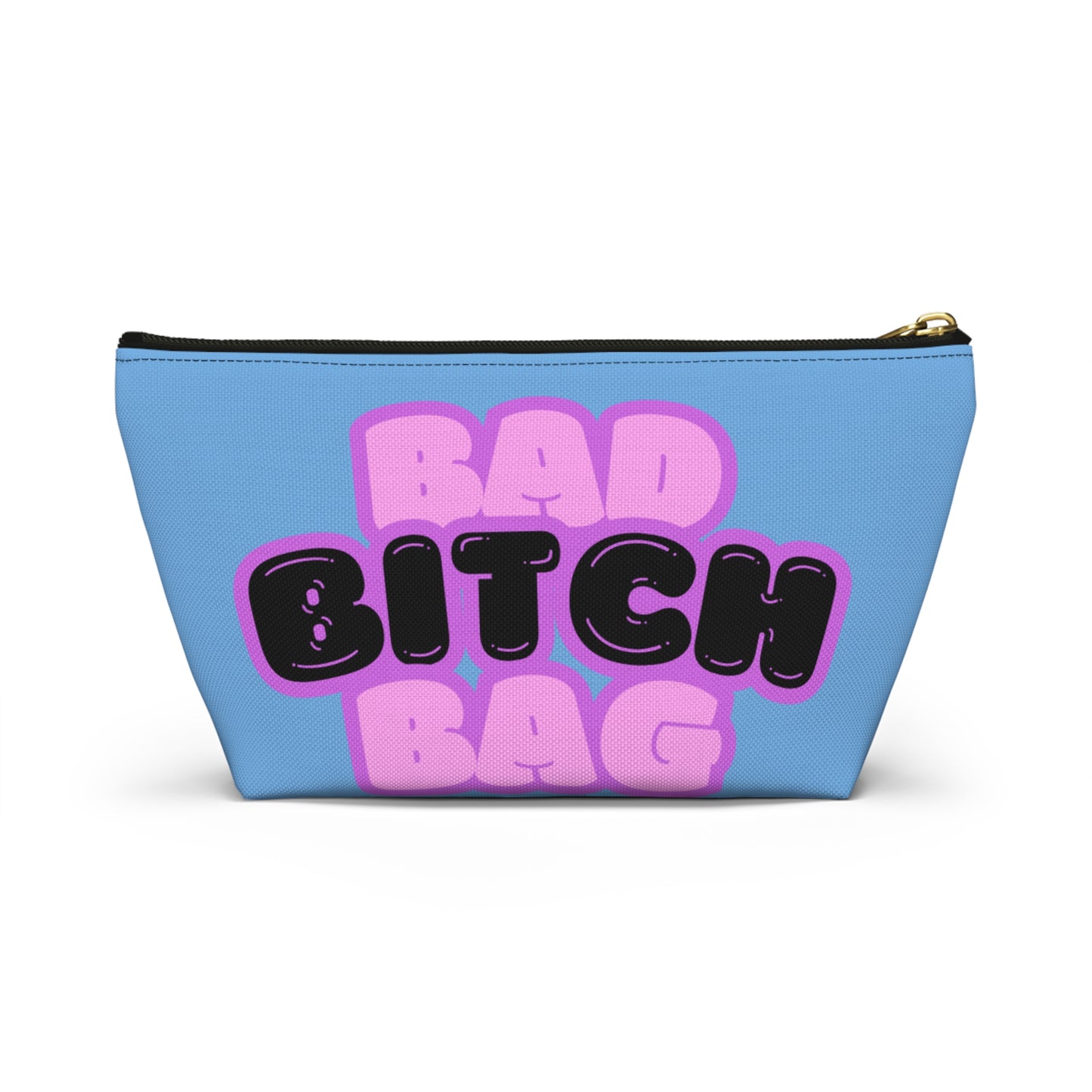 Bad Bitch Accessory Pouch : Light Blue