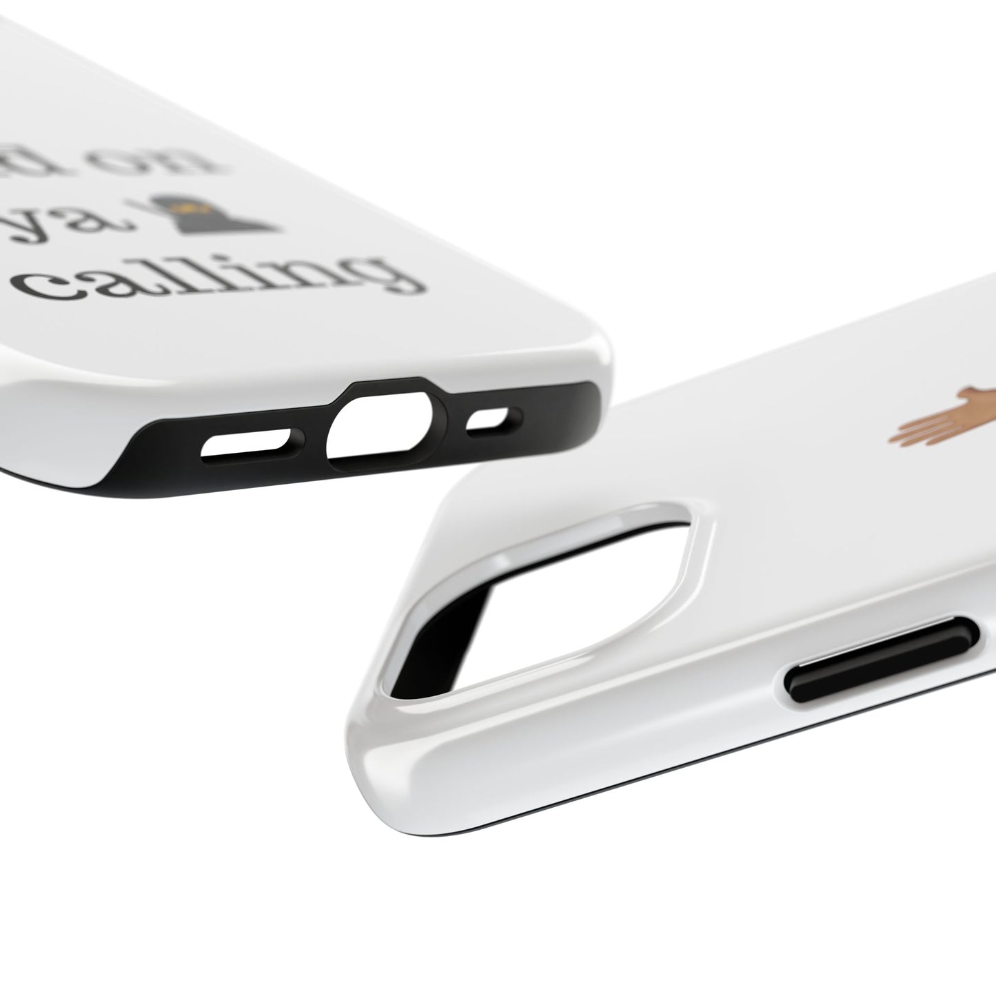 Hold on ya man calling phone case