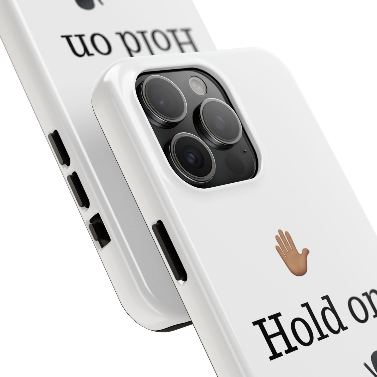 Hold on ya man calling phone case