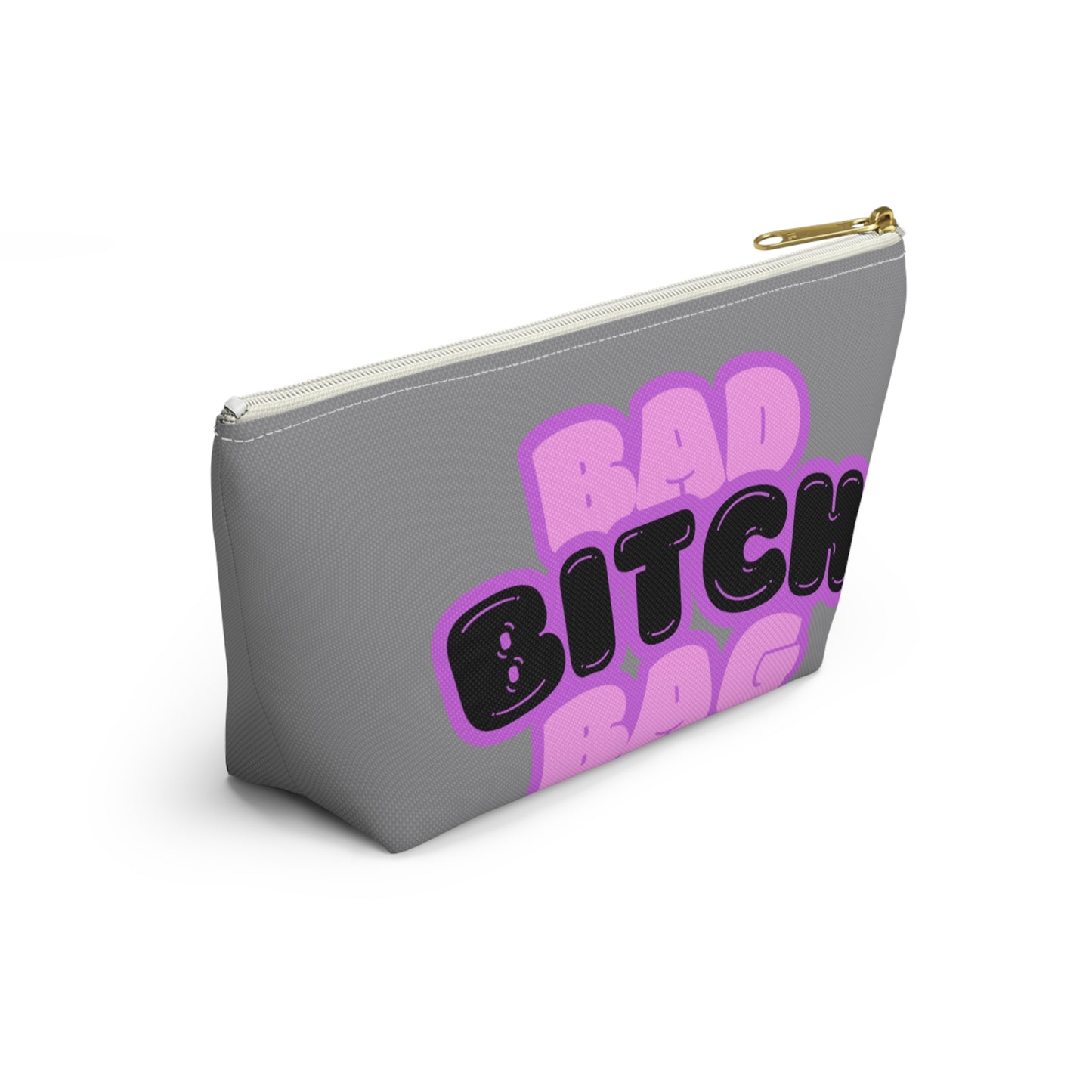 Bad Bitch Accessory Pouch : Grey