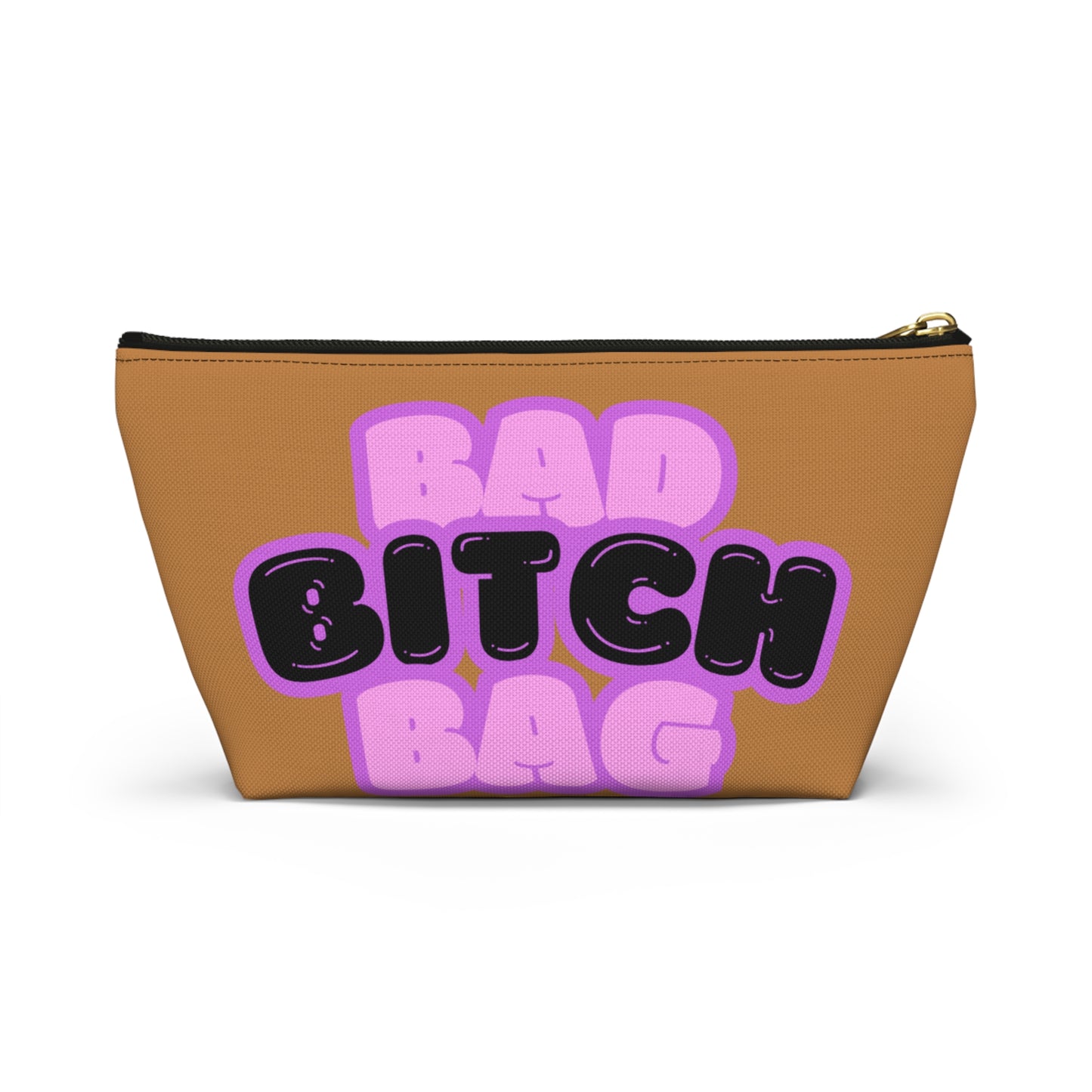 Bad Bitch Accessory Pouch : Light Brown