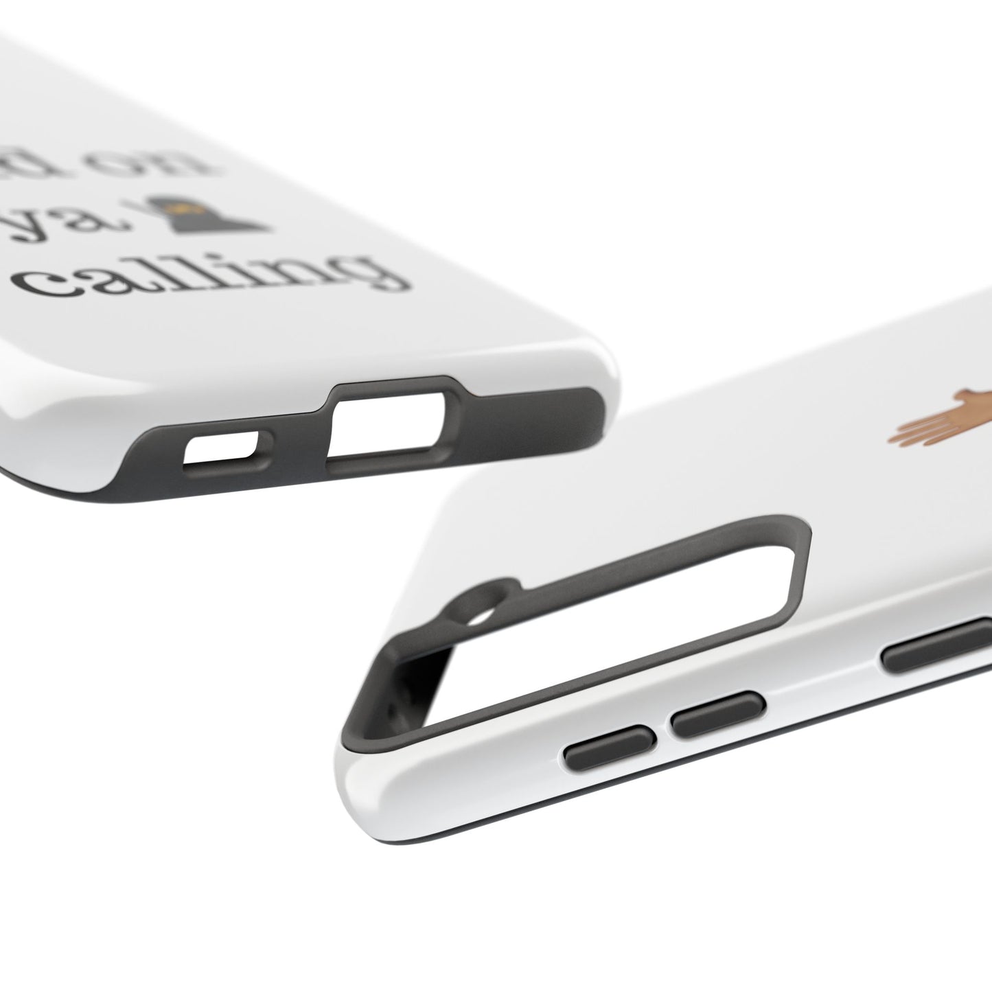 Hold on ya man calling phone case