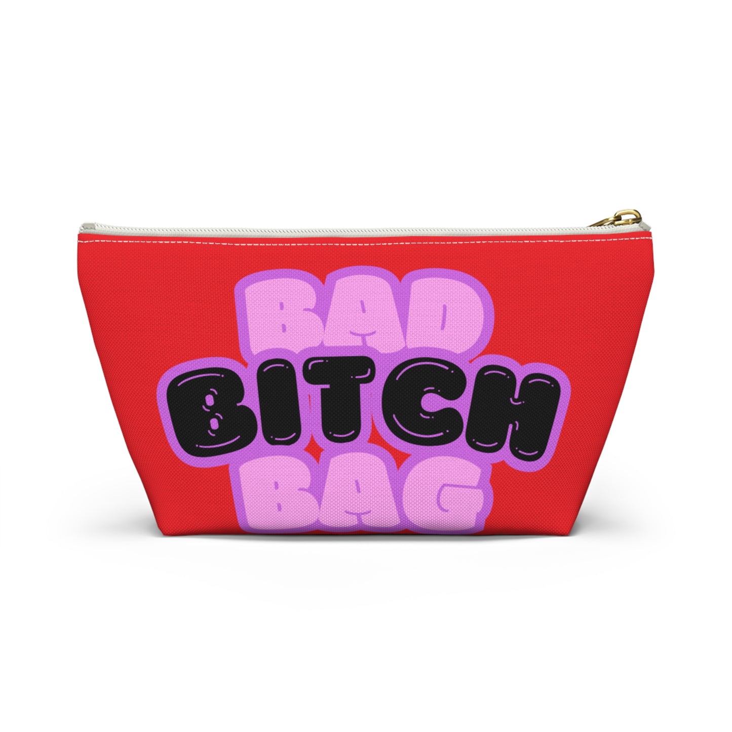 Bad Bitch Accessory Pouch : Red