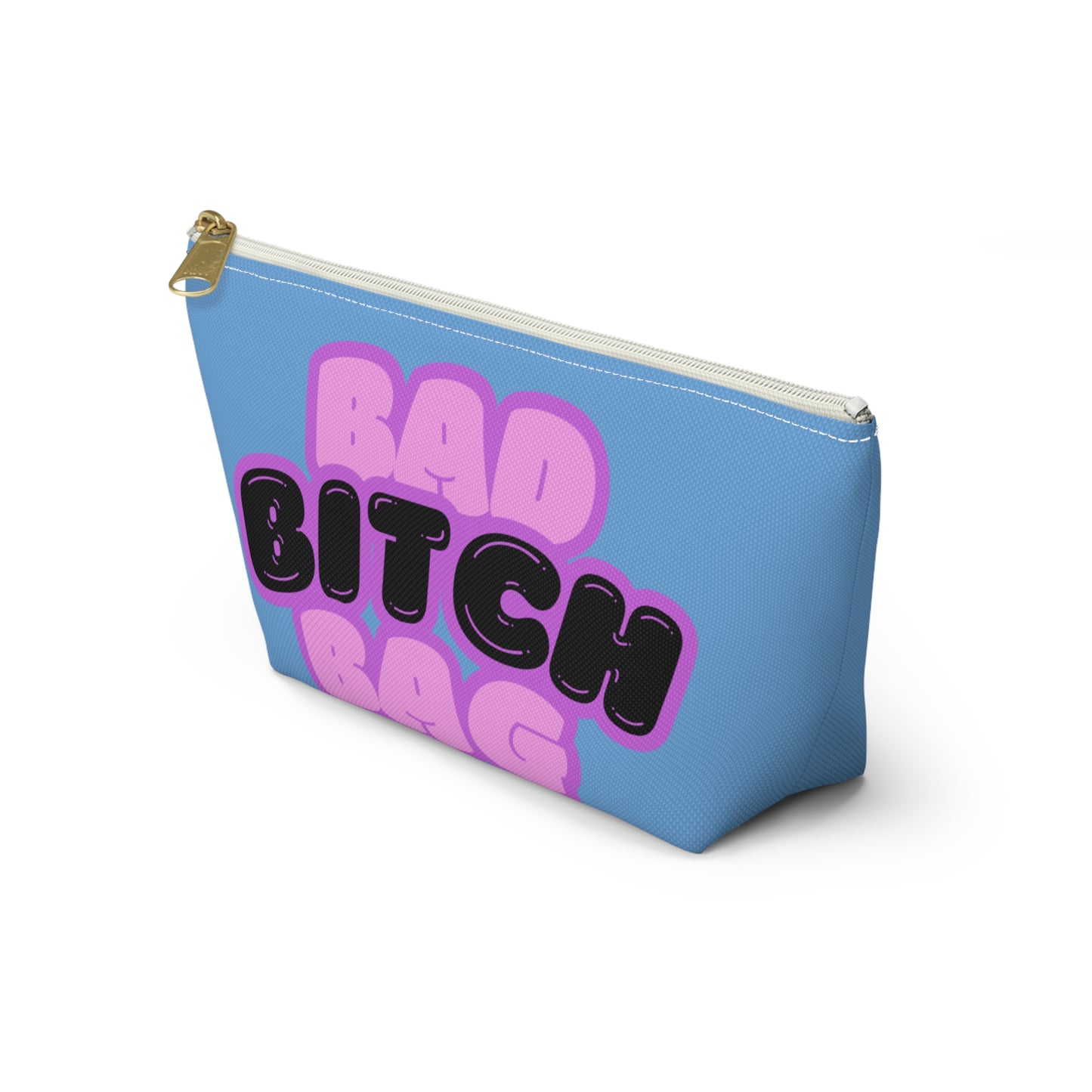 Bad Bitch Accessory Pouch : Light Blue