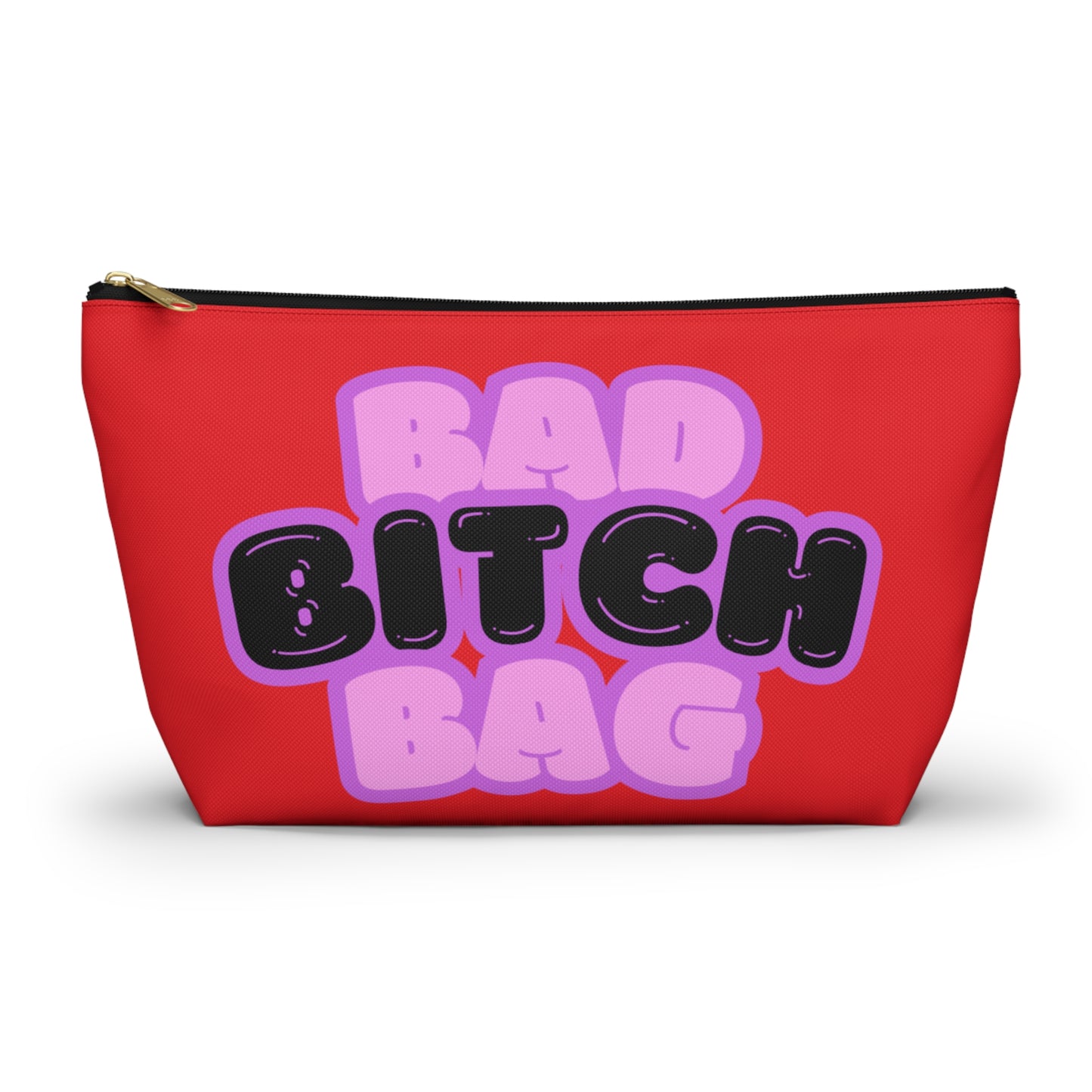 Bad Bitch Accessory Pouch : Red
