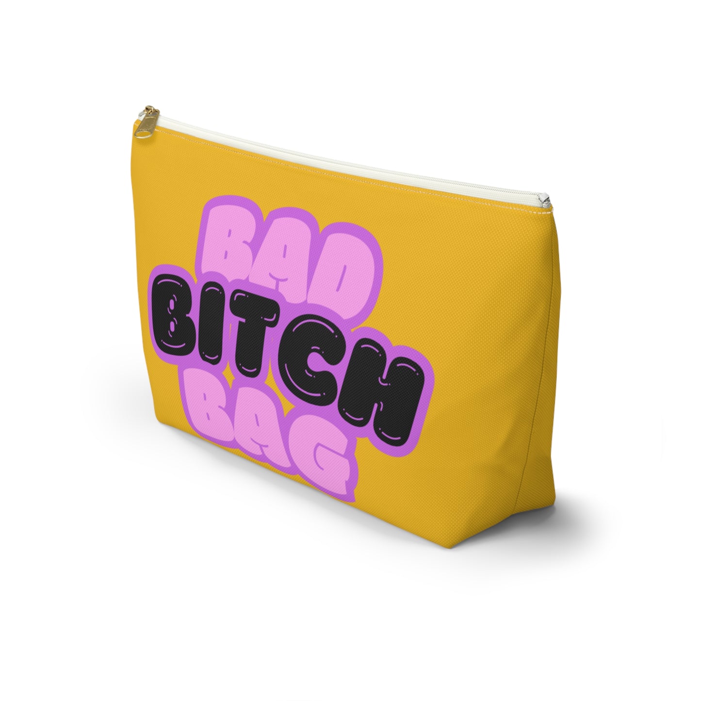 Bad Bitch Accessory Pouch : Yellow