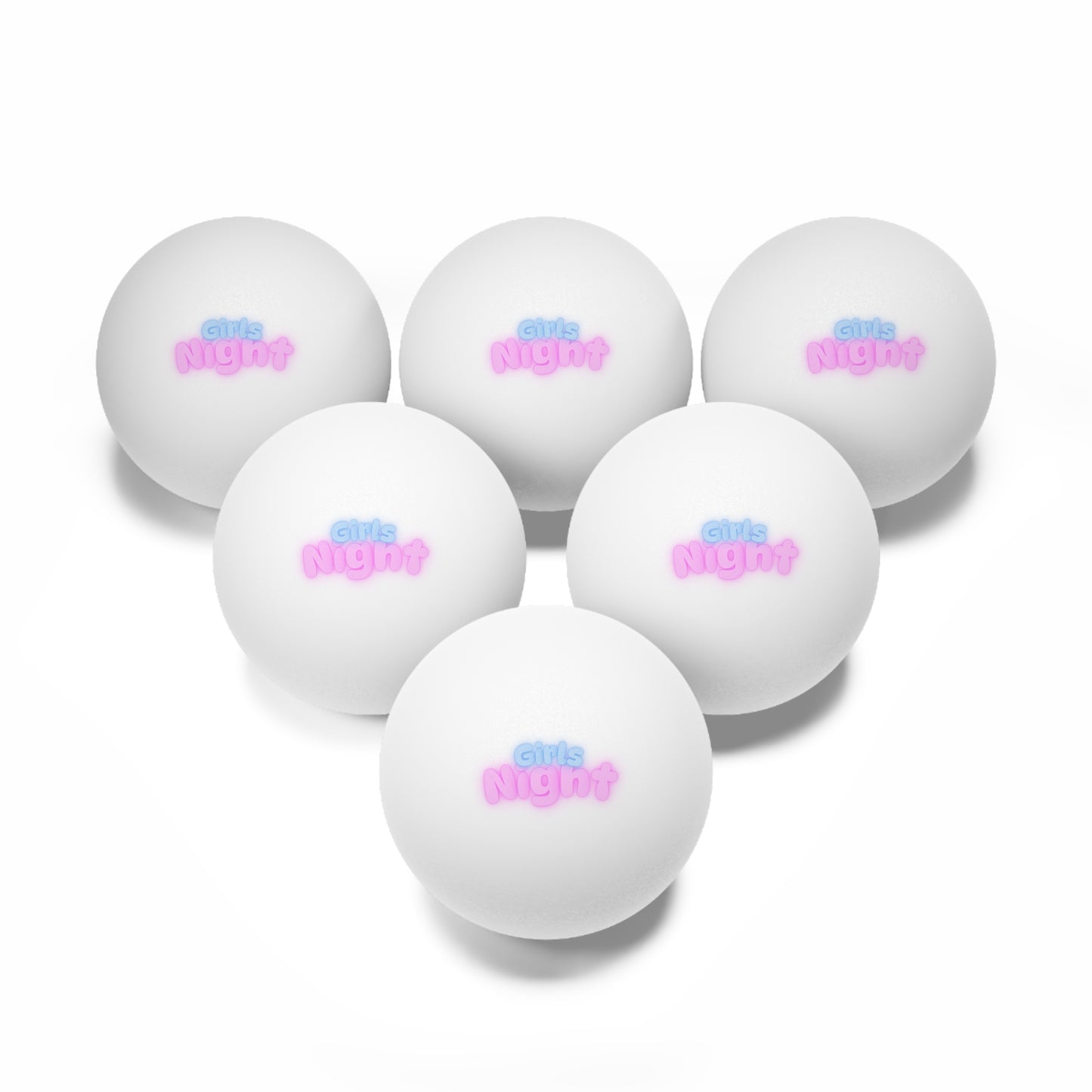 Girls Night Drinking Game Ping Pong Balls