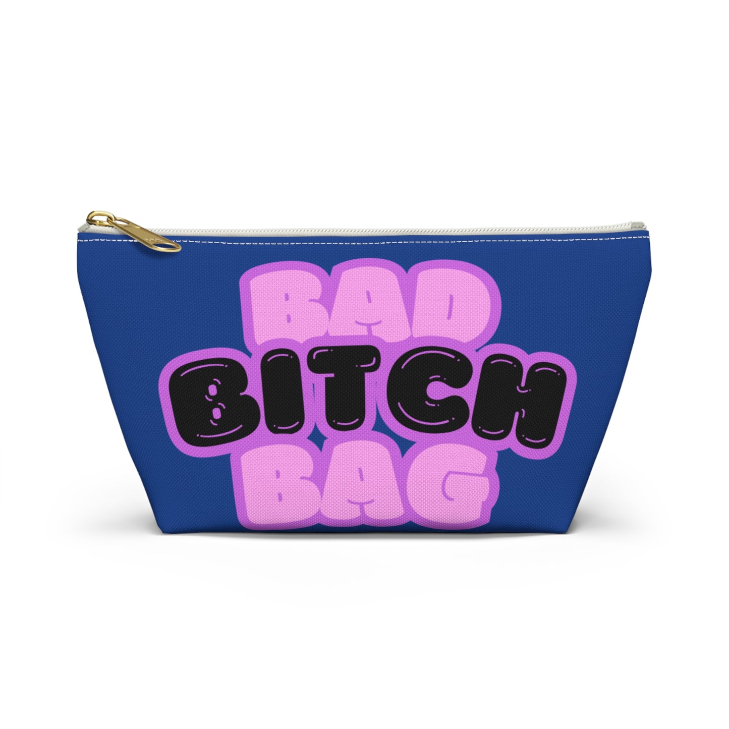 Bad Bitch Accessory Pouch : Dark Blue