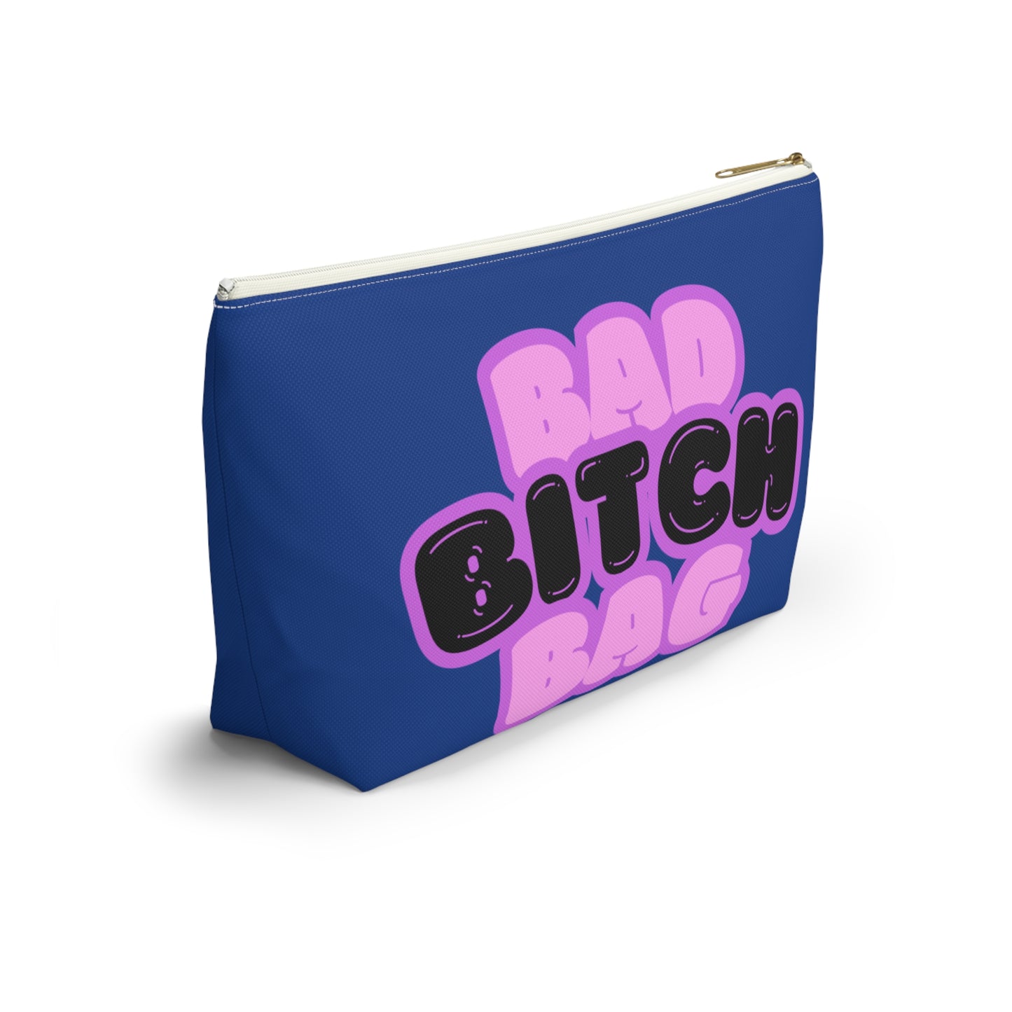 Bad Bitch Accessory Pouch : Dark Blue