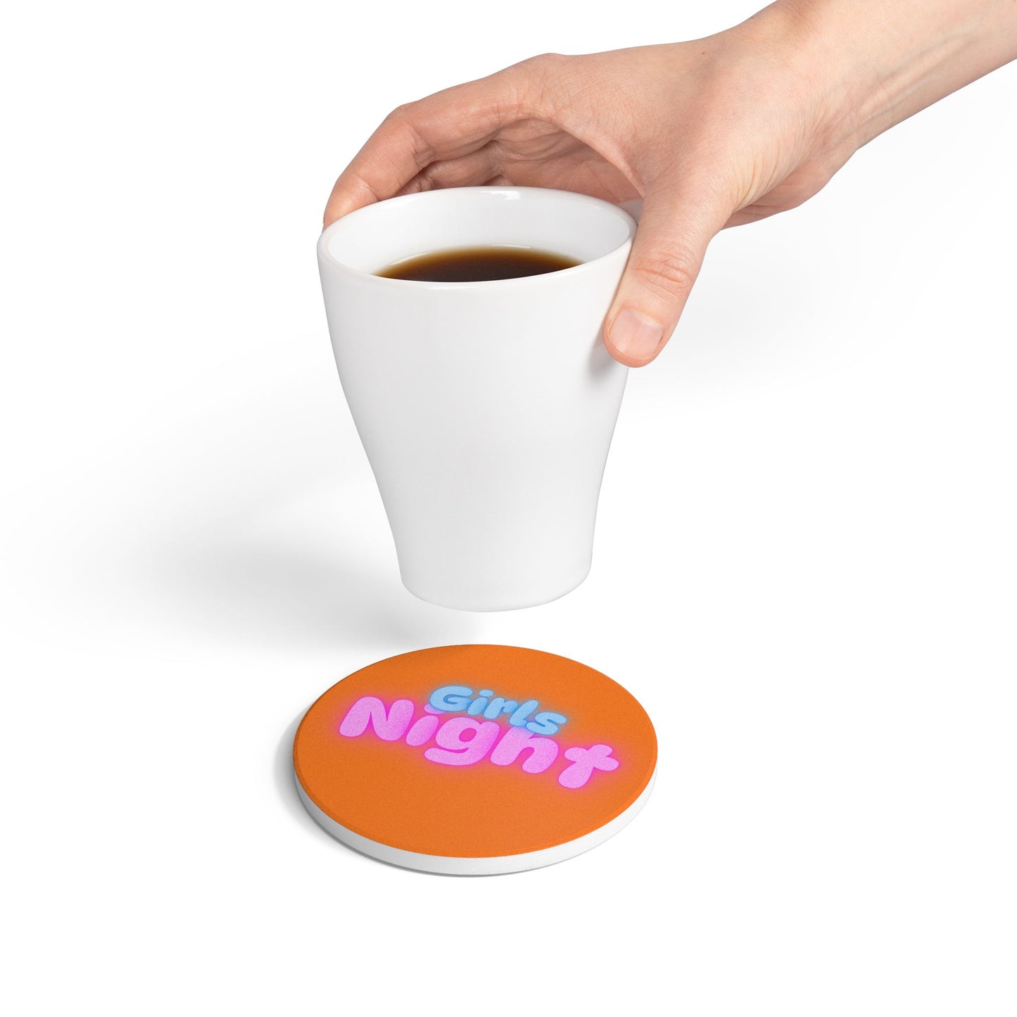 Girls Night Ceramic Coaster Crusta