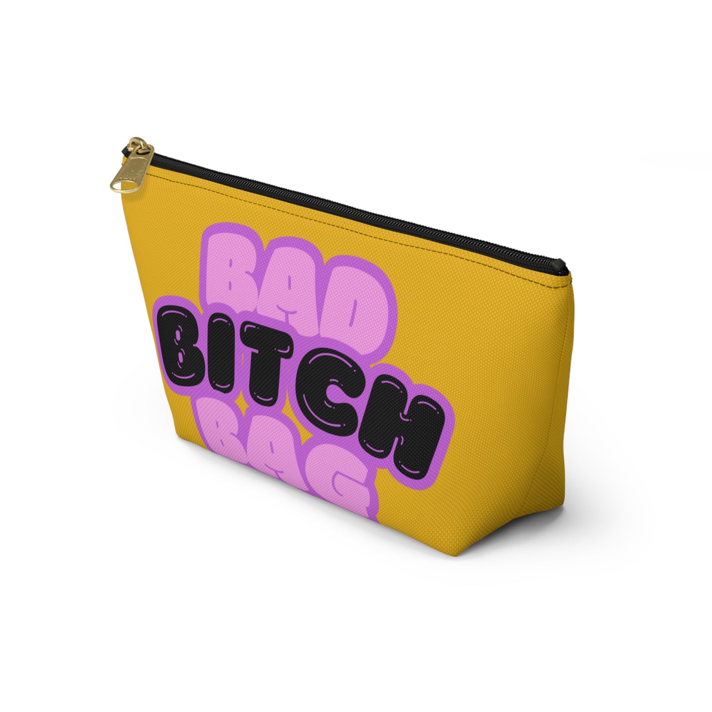 Bad Bitch Accessory Pouch : Yellow